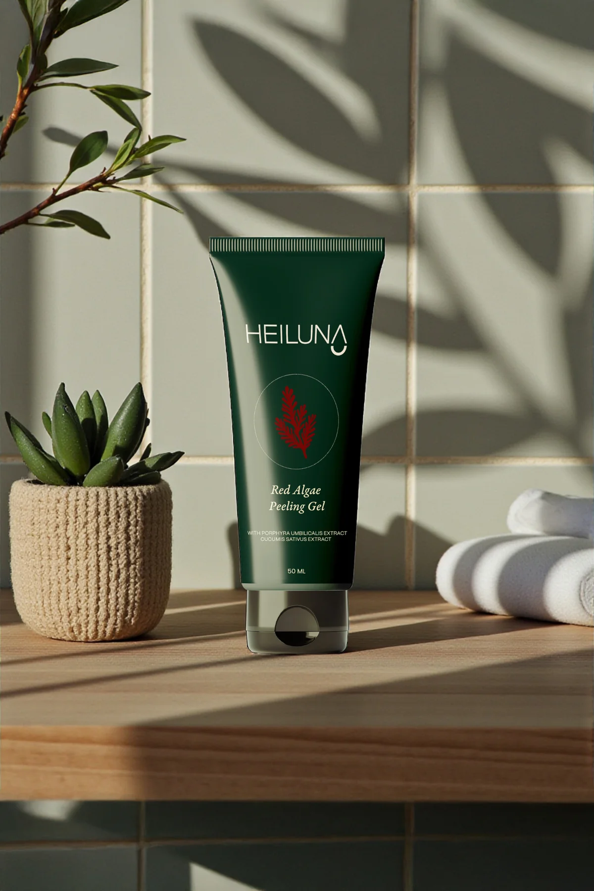 Kırmızı Alg Peeling Jel 50 ml | Aloe Vera ve Salatalık Ekstresi İ