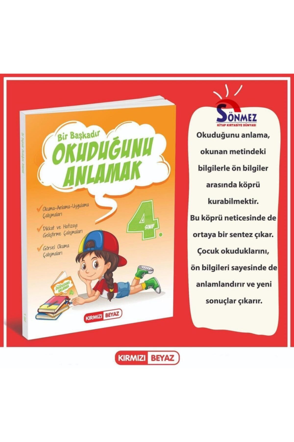 Kırmızı Beyaz 4. Sınıf Okuduğunu Anlama 
