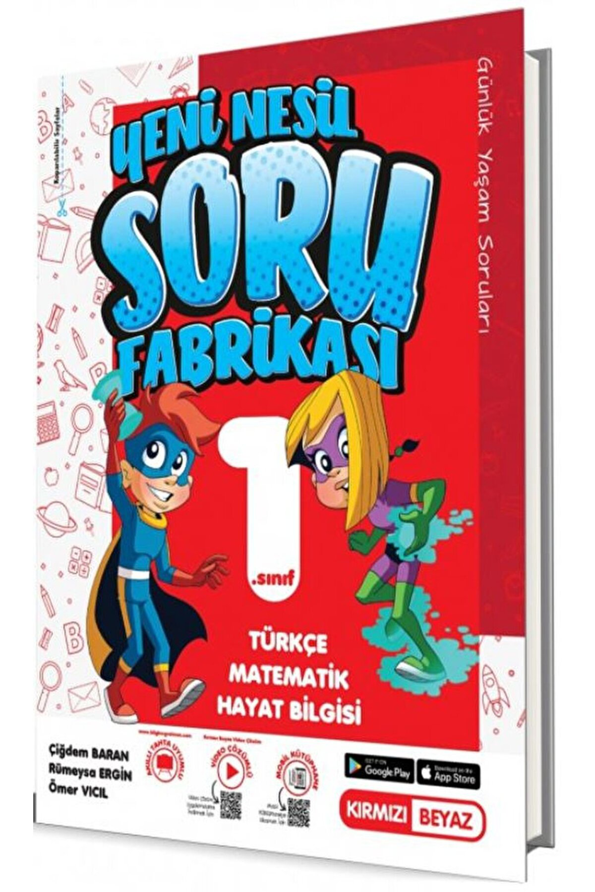 Kırmızı Beyaz Yeni Nesil Soru Fabrikası 1.Sınıf