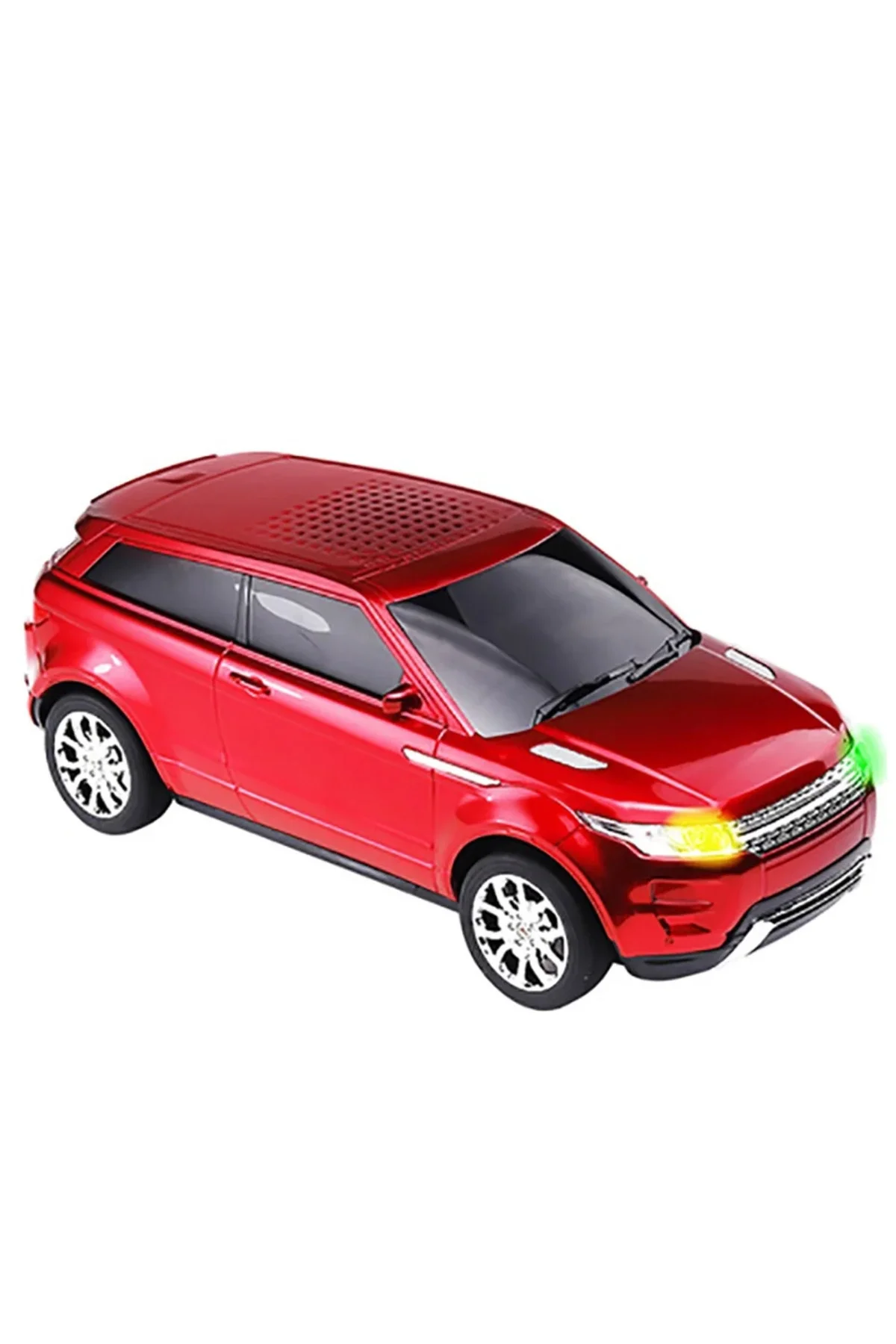 Kırmızı bluetooth hoparlör mp3 çalar fm radyo sd kart usb aux çoklu bağlantı 5 saat dinleme