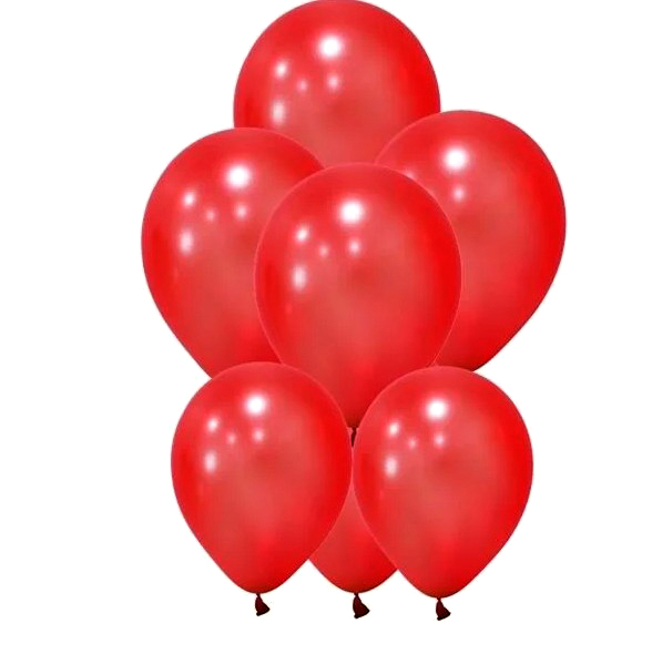 Limmy Kırmızı Düz Balon Renkli Paketli Balon 12 İnç - 100 Adet