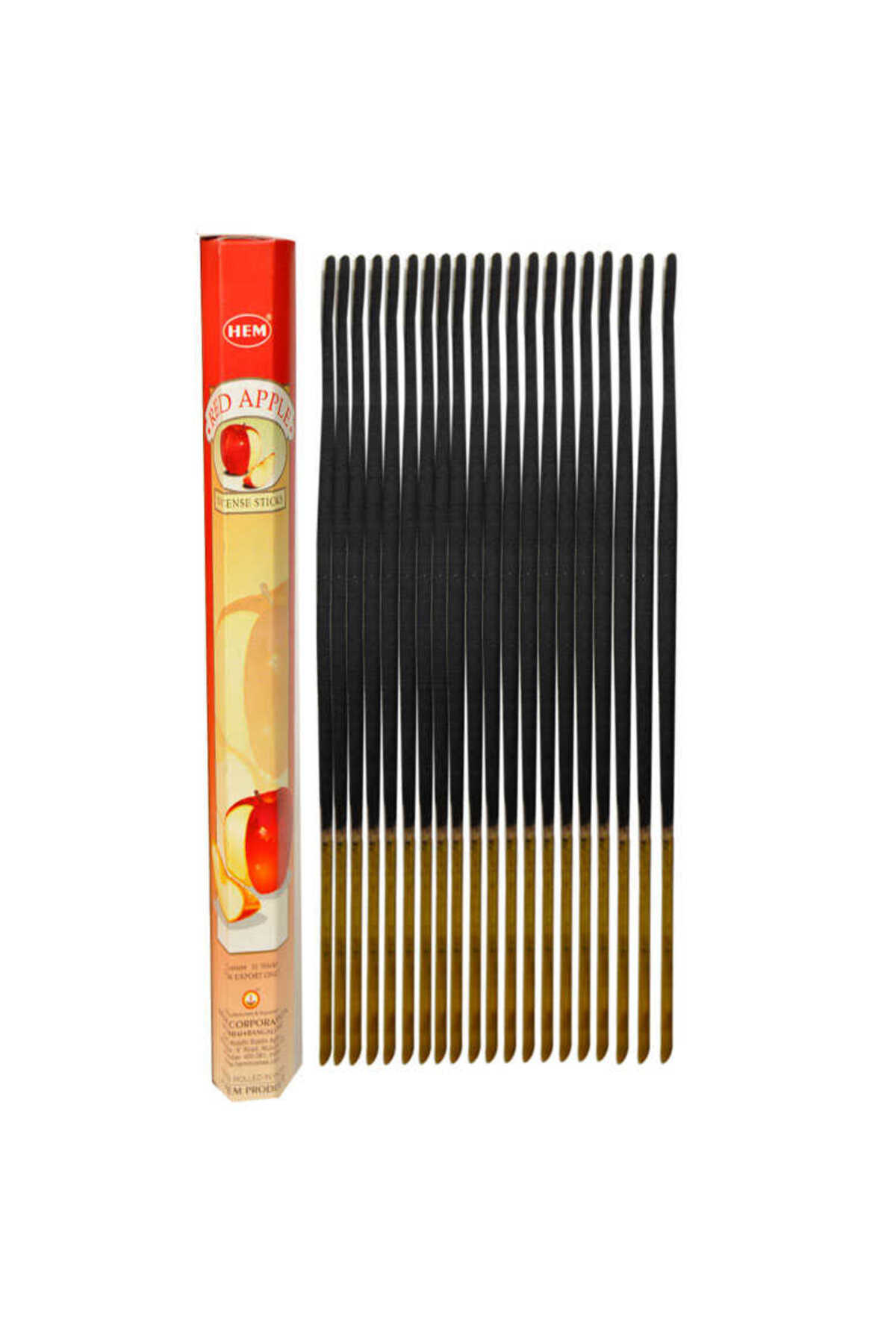 Hem Tütsü Kırmızı Elma Kokulu 20 Çubuk Tütsü - Red Apple