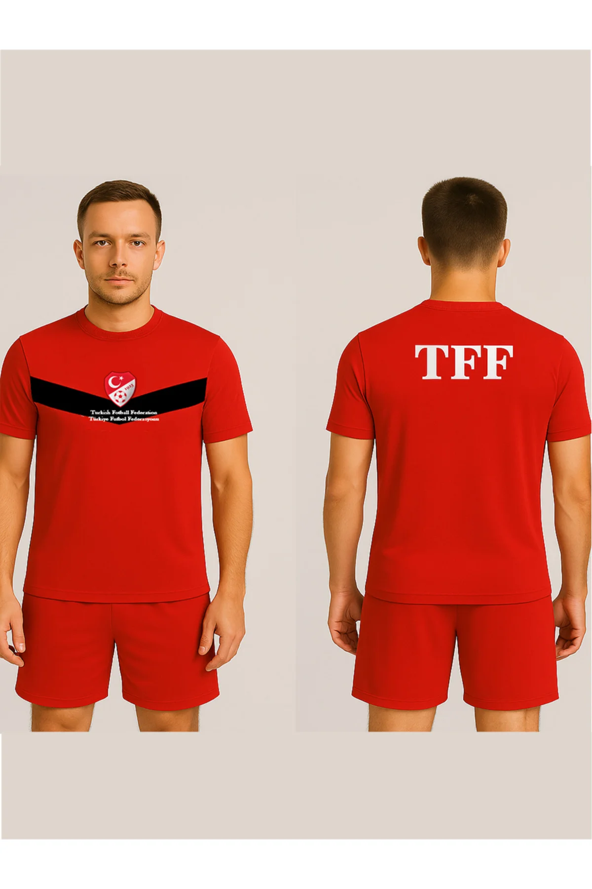 Kırmızı Hakem Antrenman Tişörtü, K0119