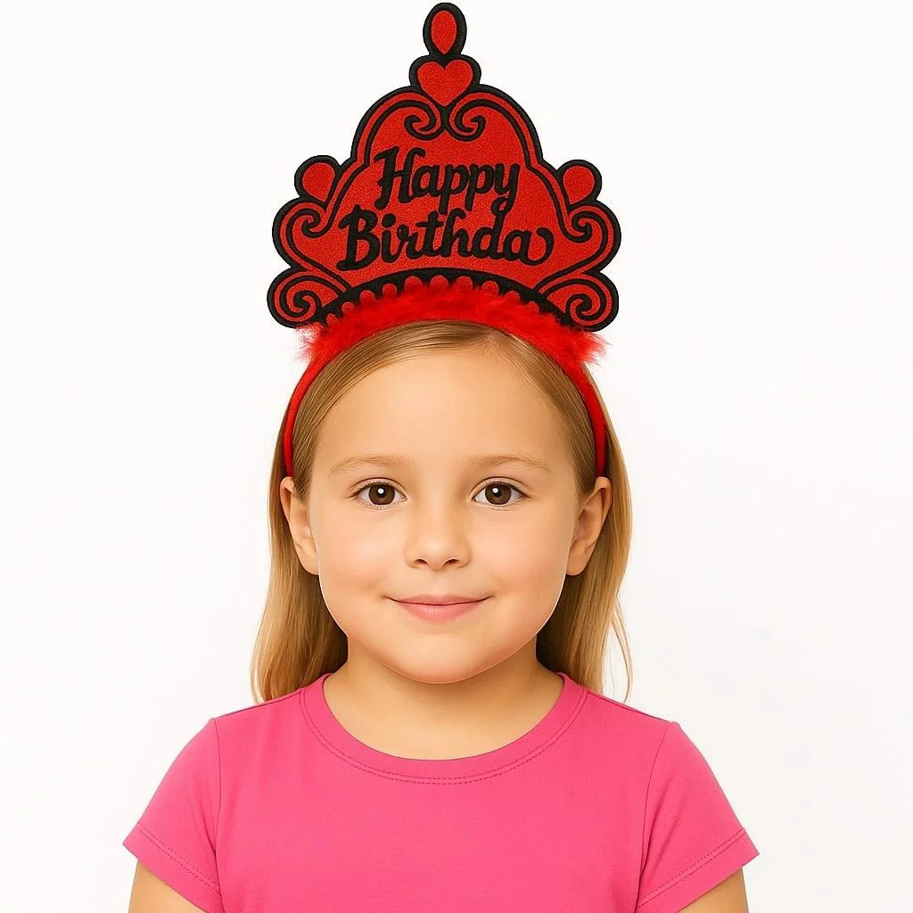 Kırmızı Happy Birthday Prenses Tacı – Doğum Günü Taç Aksesuarı Fiyatı, Yorumları ve Özellikleri