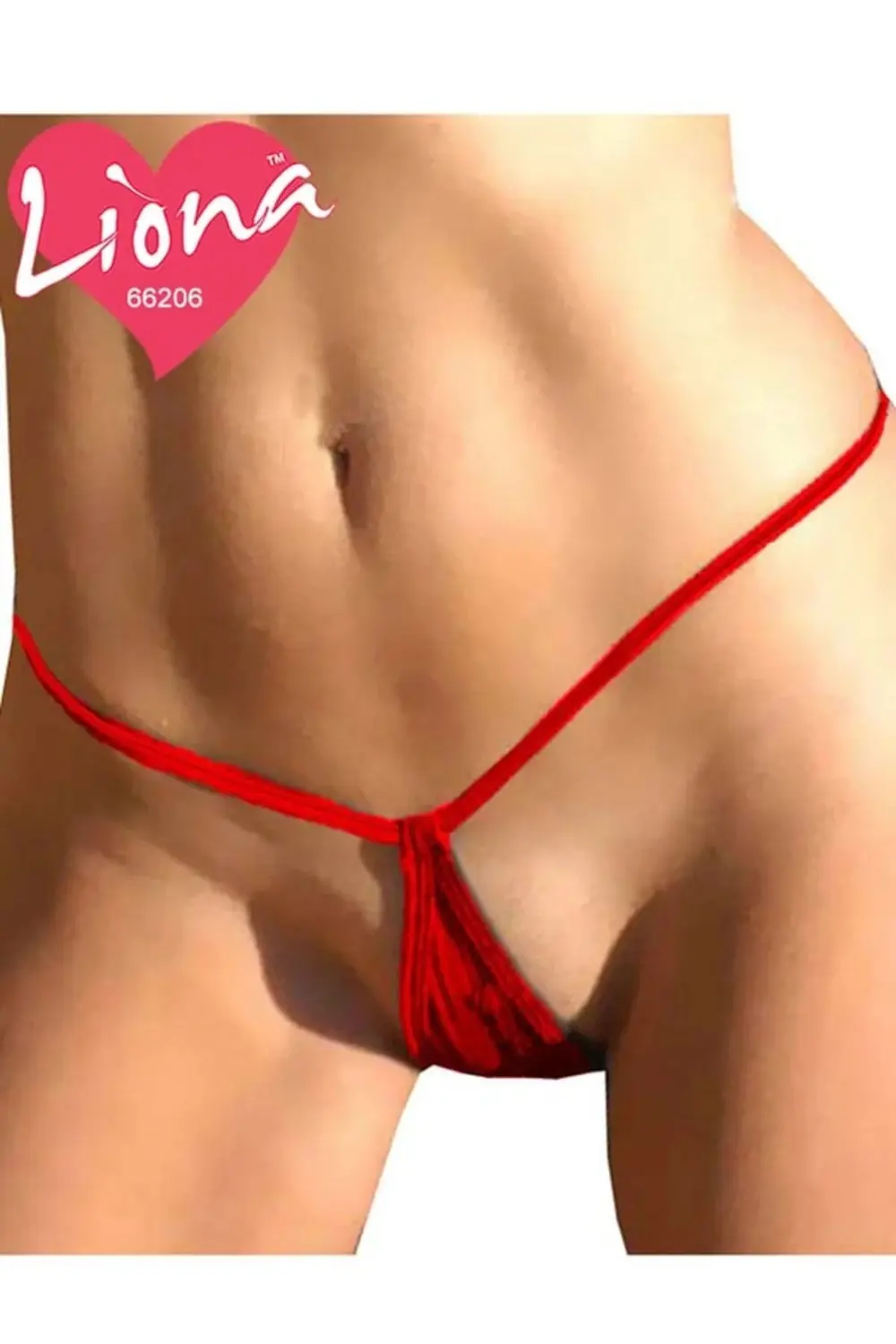Kırmızı Kadın Seksi G-string
