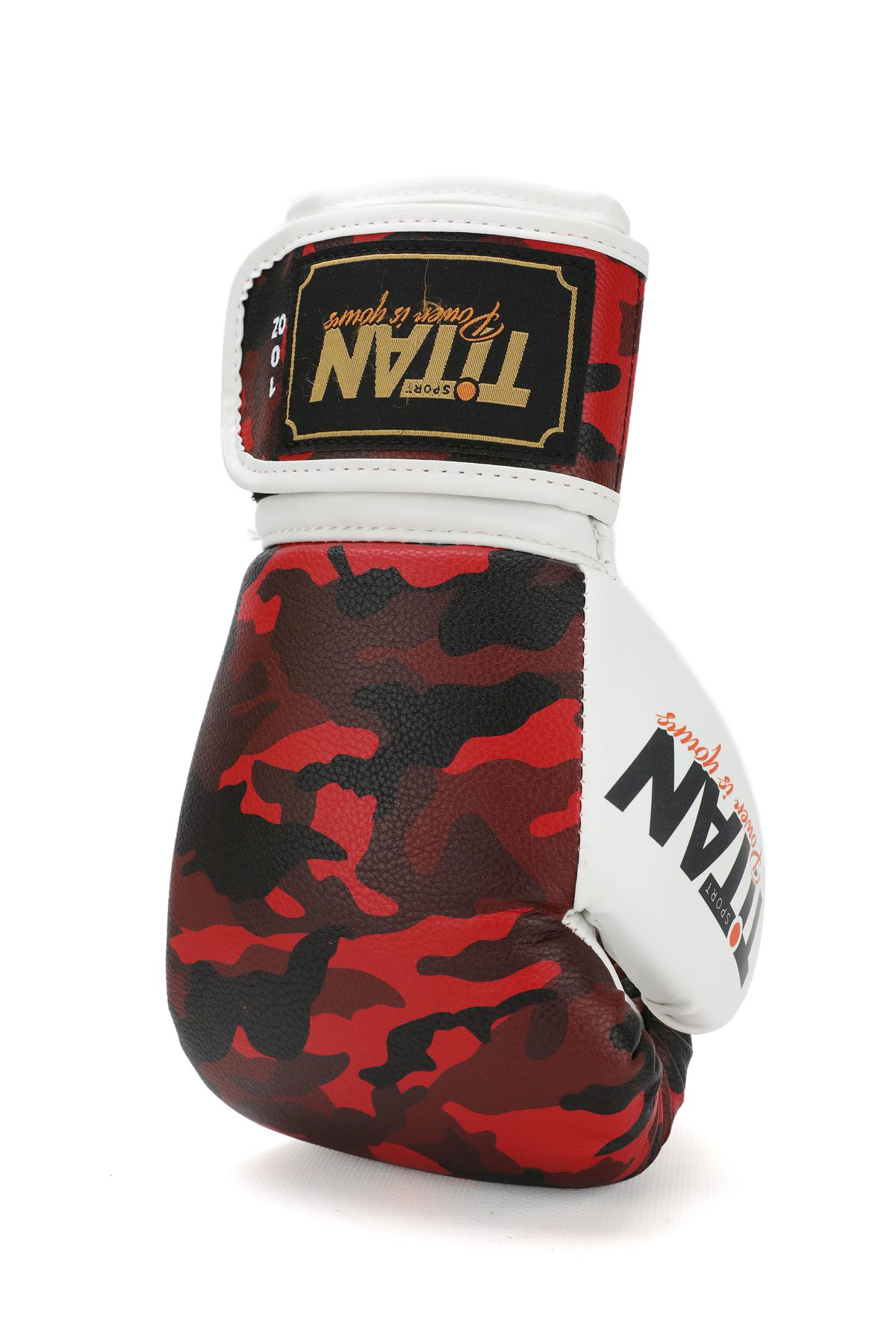 Titan Sport Kirmizi Kamuflaj Boks Eldiveni