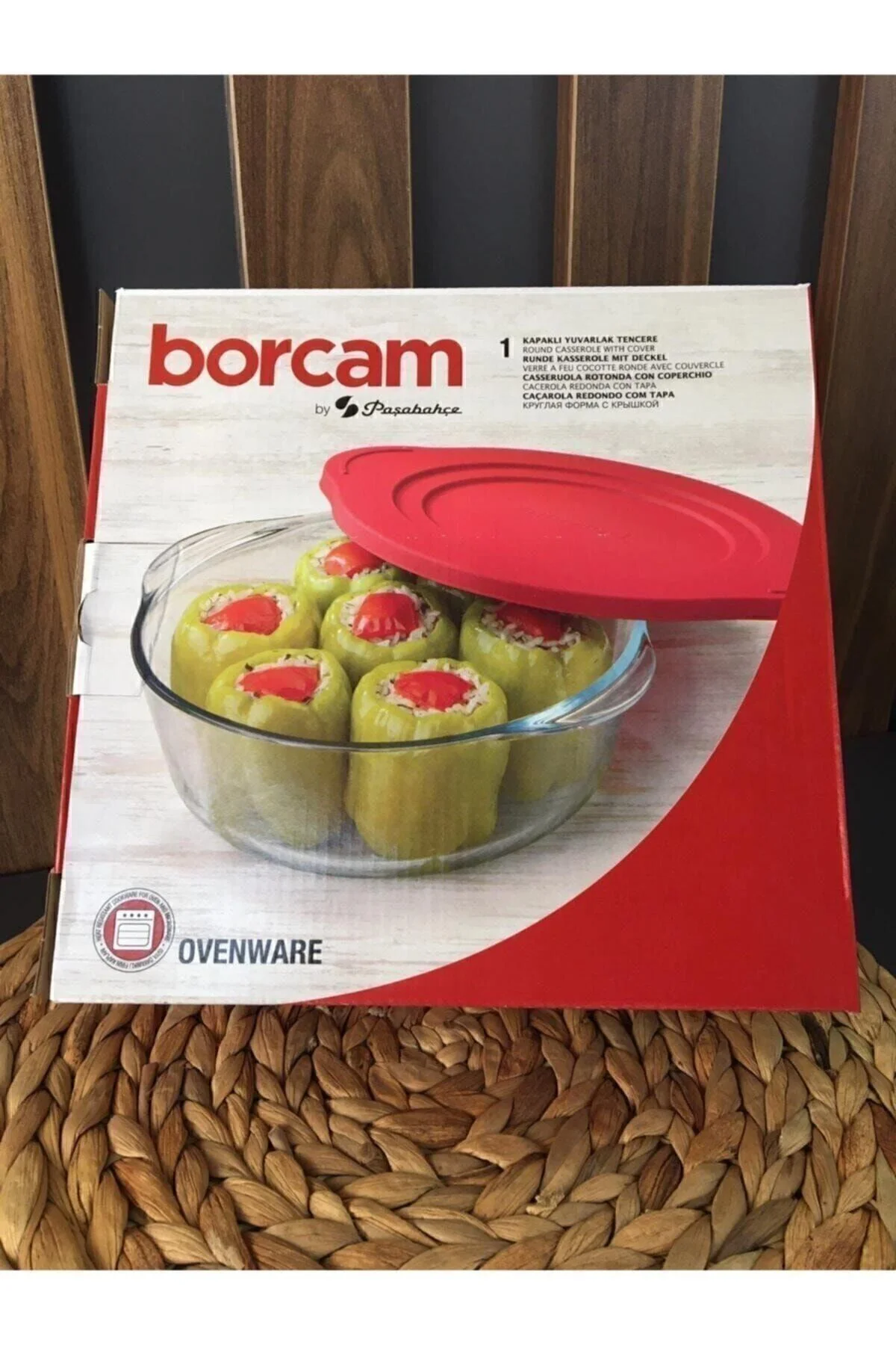 Kırmızı Kapaklı Yuvarlak Tencere Borcam Fma04363 Fiyatı, Yorumları ve Özellikleri
