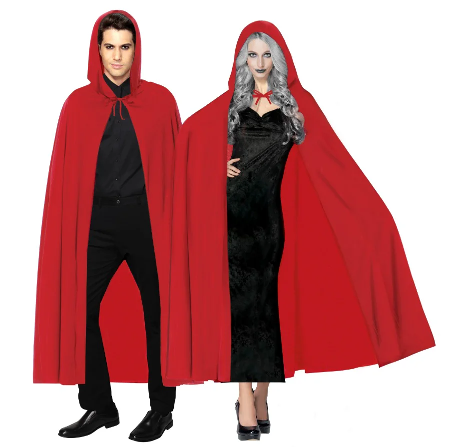 Kırmızı Kapşonlu Pelerin 120 cm