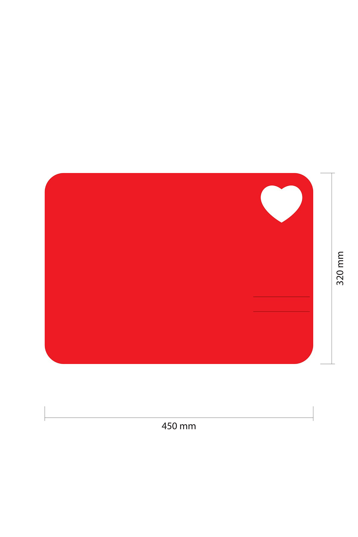 Artikel Kırmızı Keçe Amerikan Servisi, Supla 4'Lü Servis Takım -447