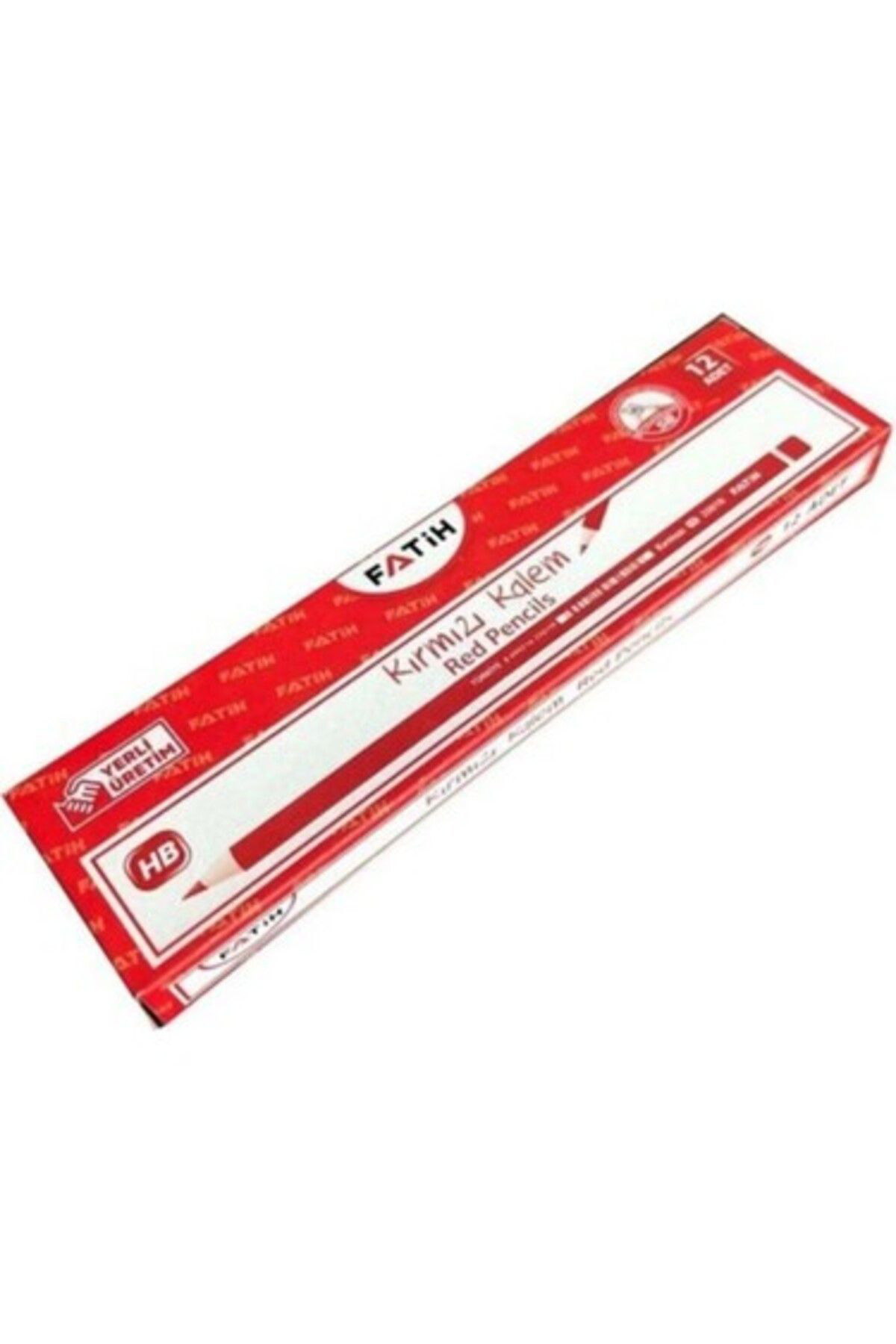 Kırmızı Kurşun Kalem 12 Li