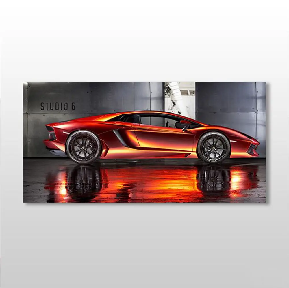Kırmızı Lamborghini Kanvas Tablo Kırmızı Lamborghini Kanvas Tablo Fiyatı, Yorumları ve Özellikleri