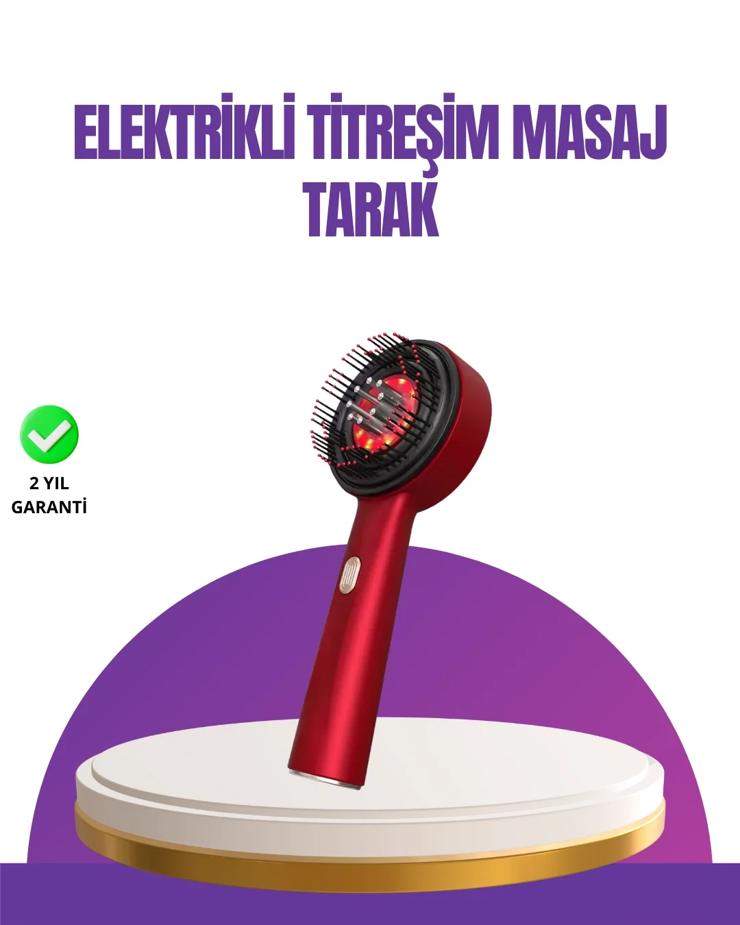 Kırmızı LED Işıklı Saç Derisi Masaj Aleti Fiyatı, Yorumları ve Özellikleri