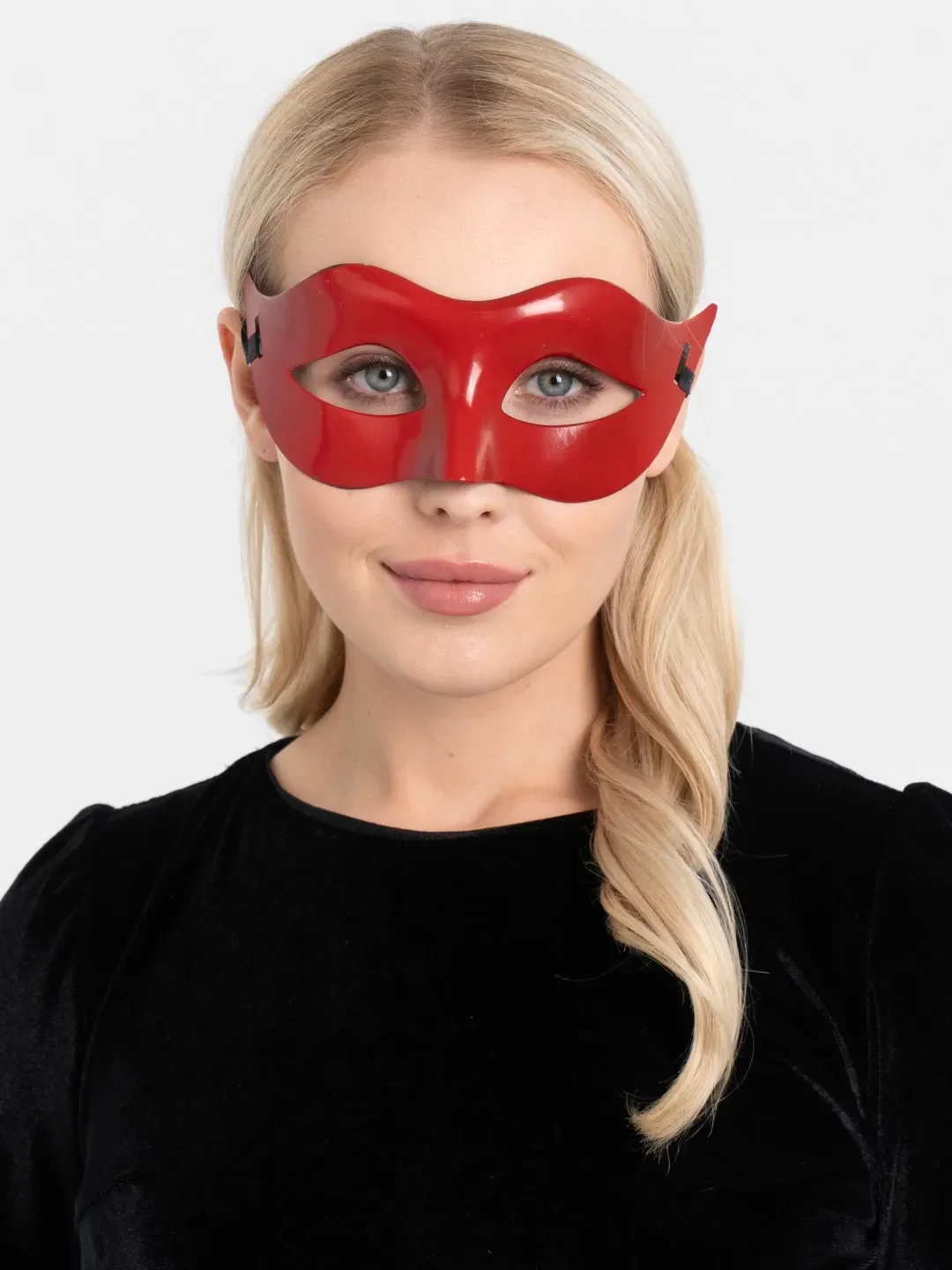 Kırmızı Masquerade Maskesi – Venedik Balo Parti Kostümü