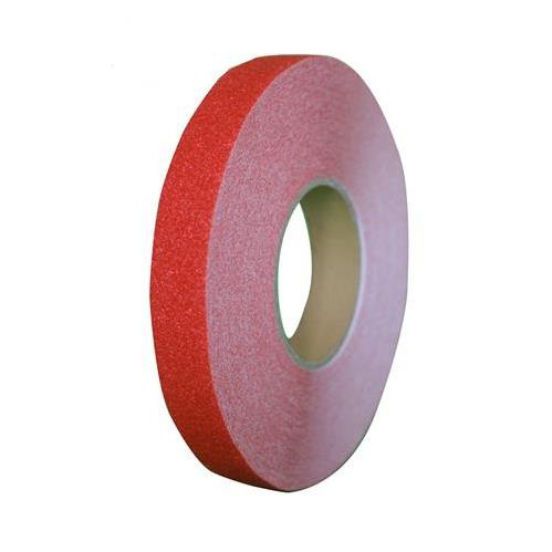 KIRMIZI MERDİVEN VE ZEMİN KAYDIRMAZ KAYMAZ BANT 25MMx25MT TdrTR