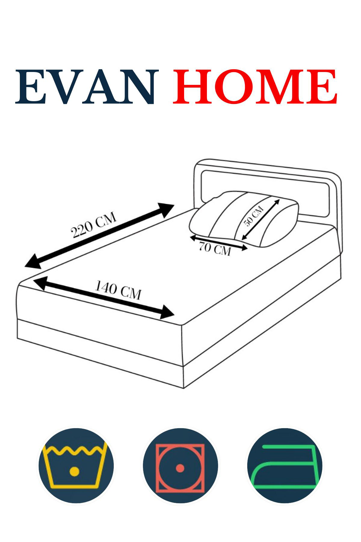 Evan Home Kırmızı Minnie Mouse Desenli Yatak Örtüsü Ve Yastık Kılıfı 2Li Takımı