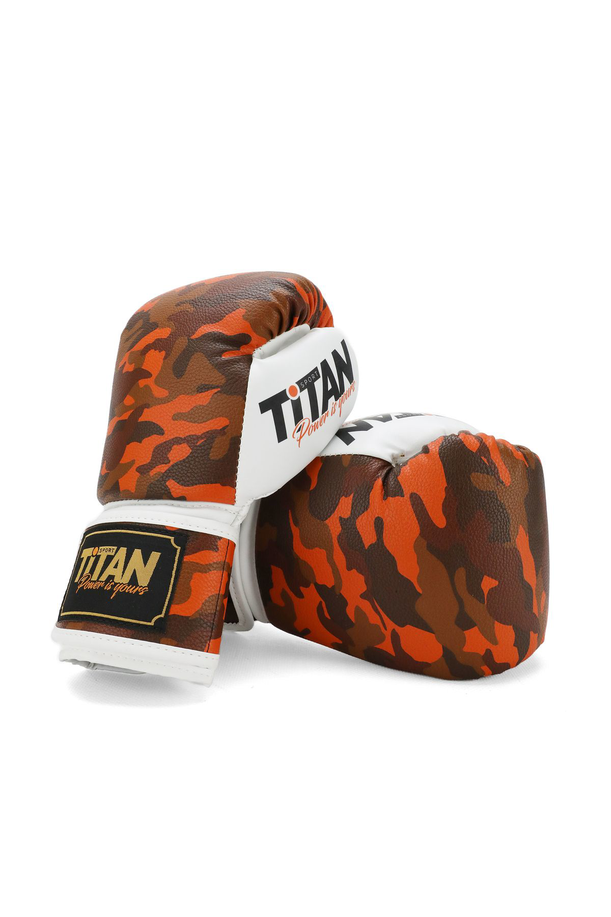 Titan Sport Kirmizi Model-2 Kamuflaj Boks Eldiveni