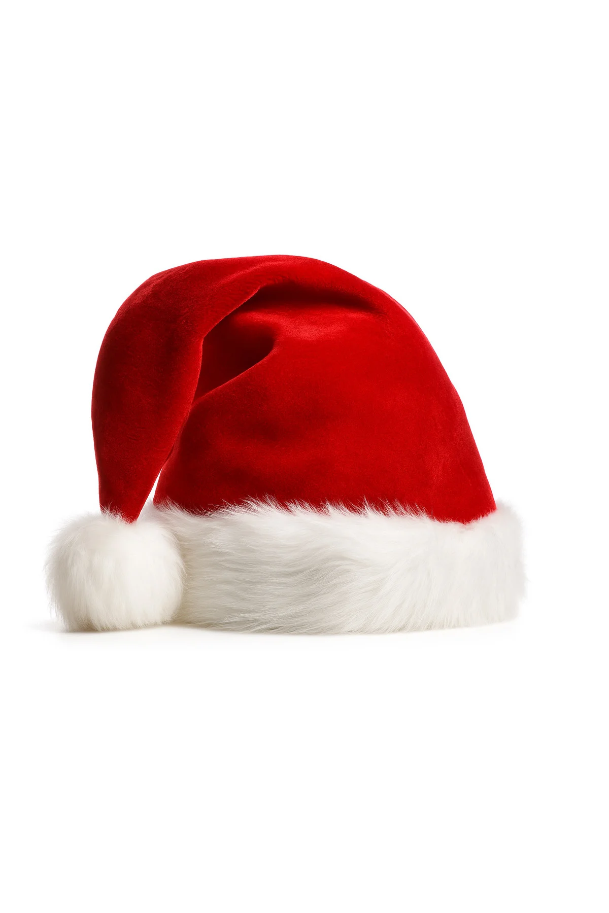 Kırmızı Polar Yılbaşı Noel Baba Şapkası