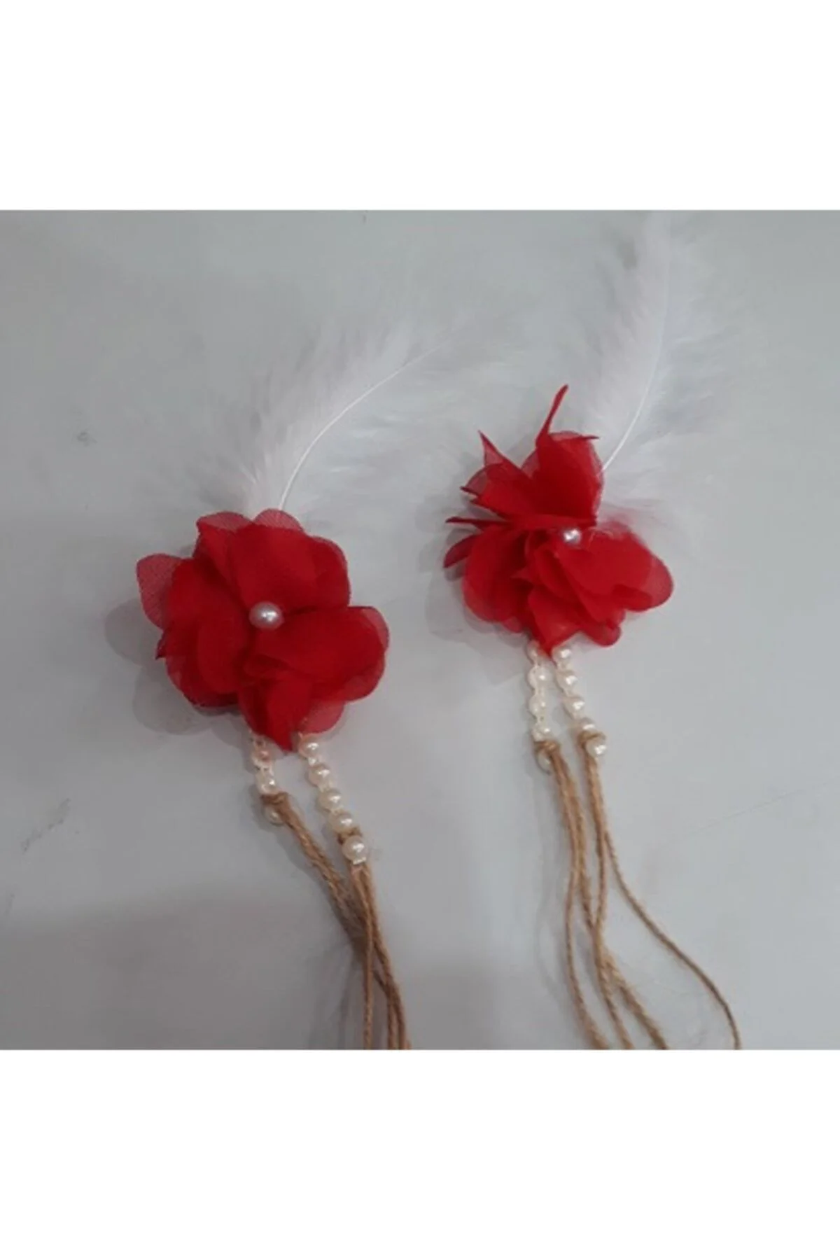 Kırmızı Renk Kına Nedime Bilekliği 20'li