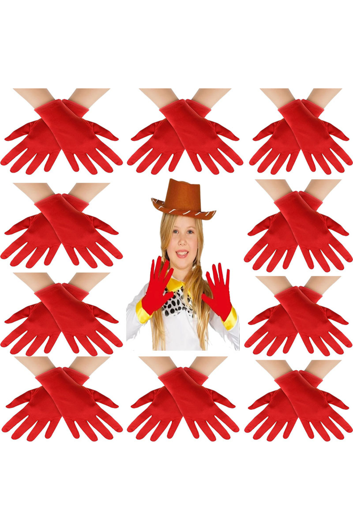 Storemax Kırmızı Renk Likralı 23 Nisan 29 Ekim 19 Mayıs Gösteri Bando Eldi