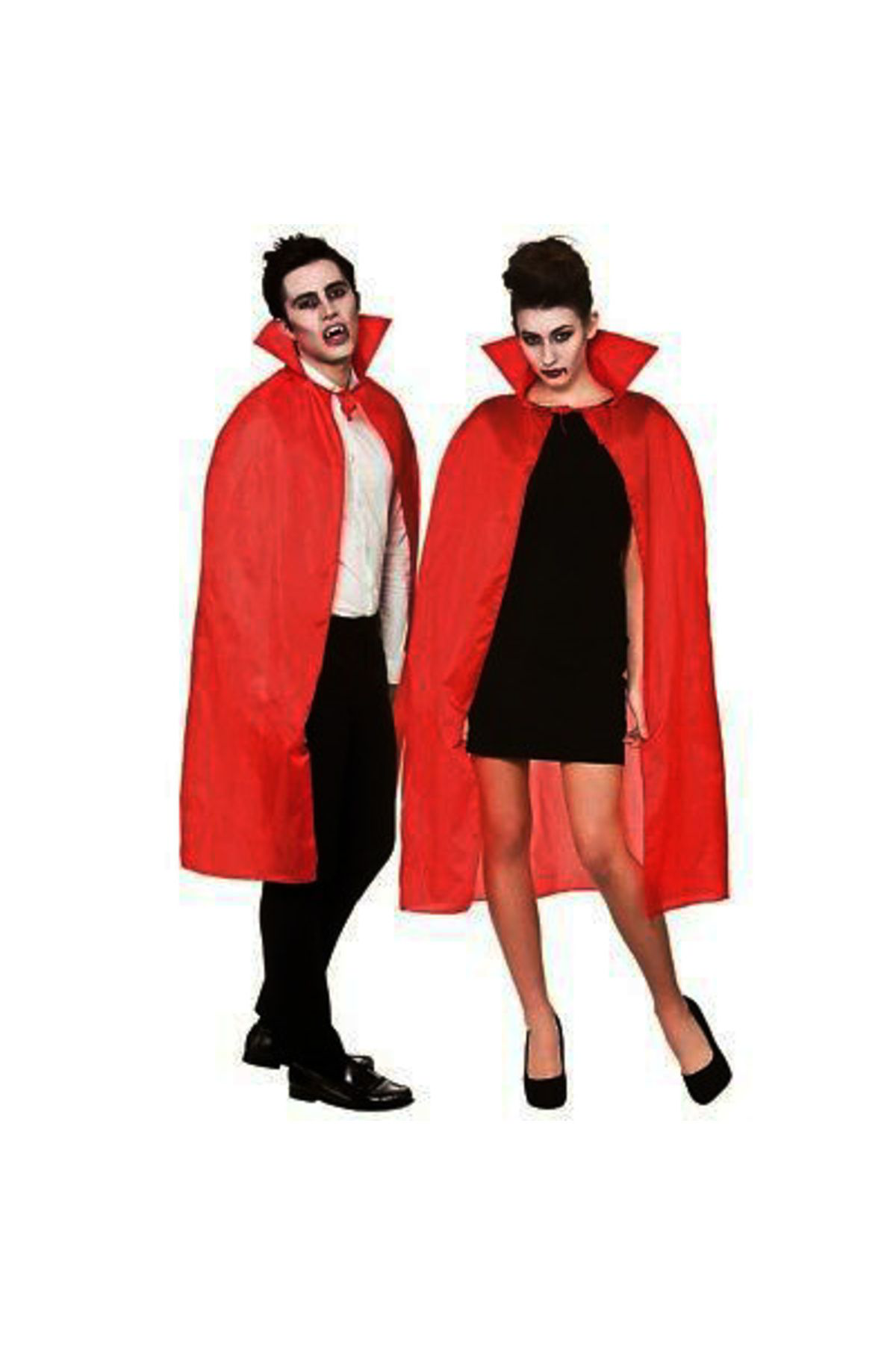 Ok Aksesuar Kırmızı Renk Yakalı Pelerin 120 Cm  Go50602771320