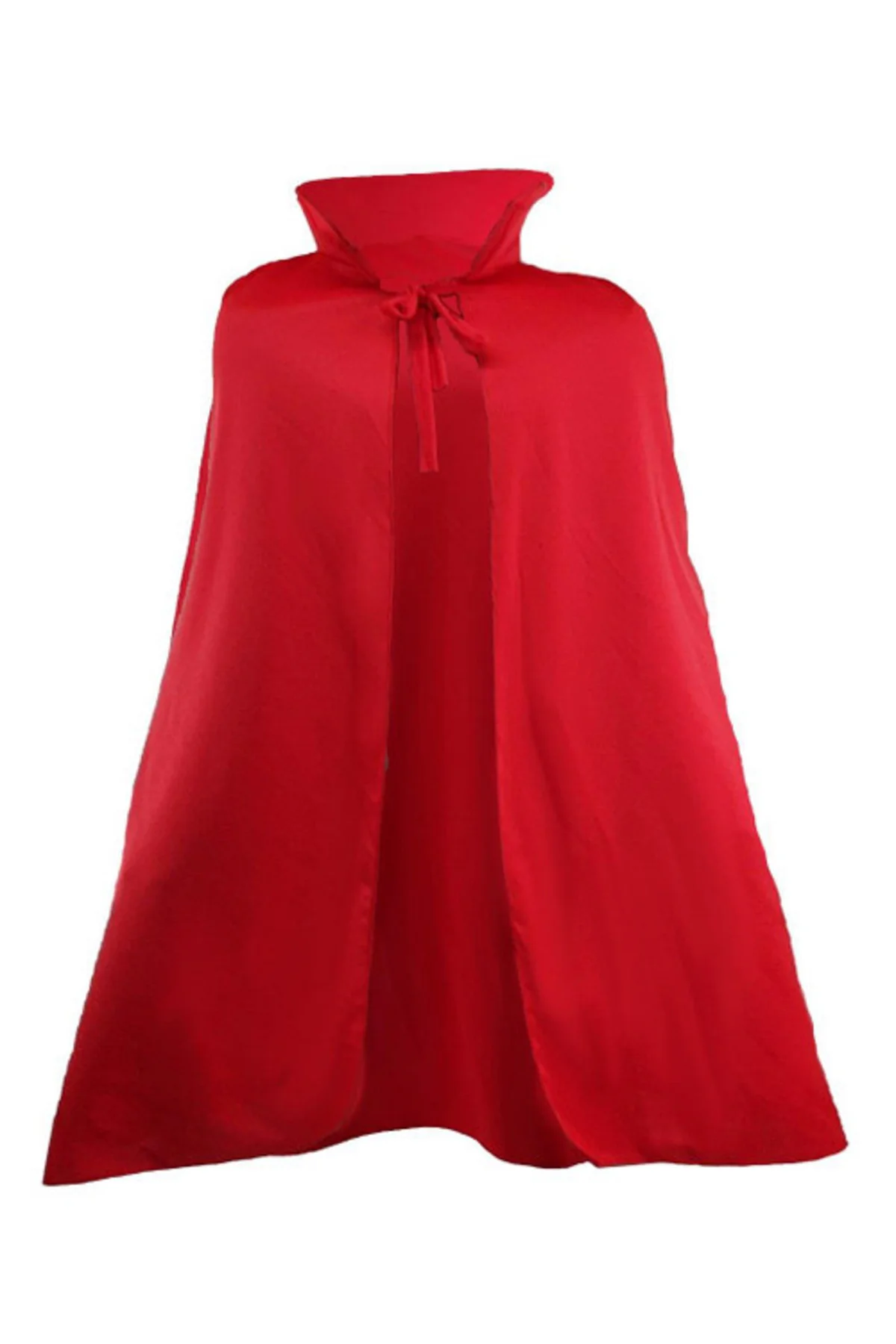 Kırmızı Renk Yakalı Pelerin 120 cm  GO50602771320