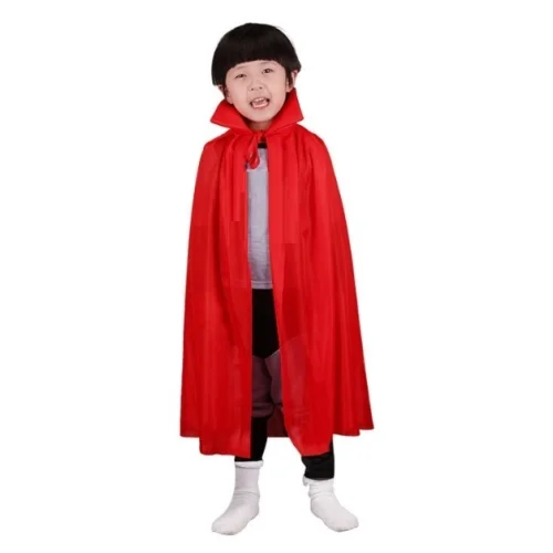Kırmızı Renk Yakalı Pelerin Çocuk Boy 90 cm Fiyatı, Yorumları ve Özellikleri