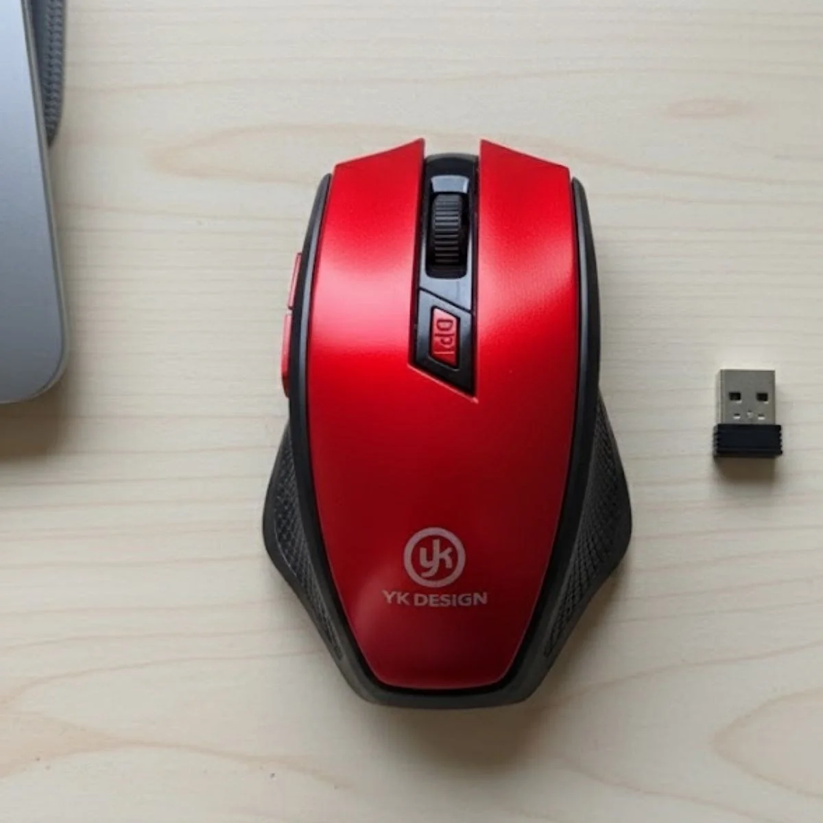 Kırmızı Renkli Baş Parmak Destekli Ergonomik Sessiz Kablosuz Mouse – Usb Alıcılı, Ofis Ve Oyun İçin Konforlu Bilgisayar Faresi Ms6300 Bx40 Fiyatı, Yorumları ve Özellikleri