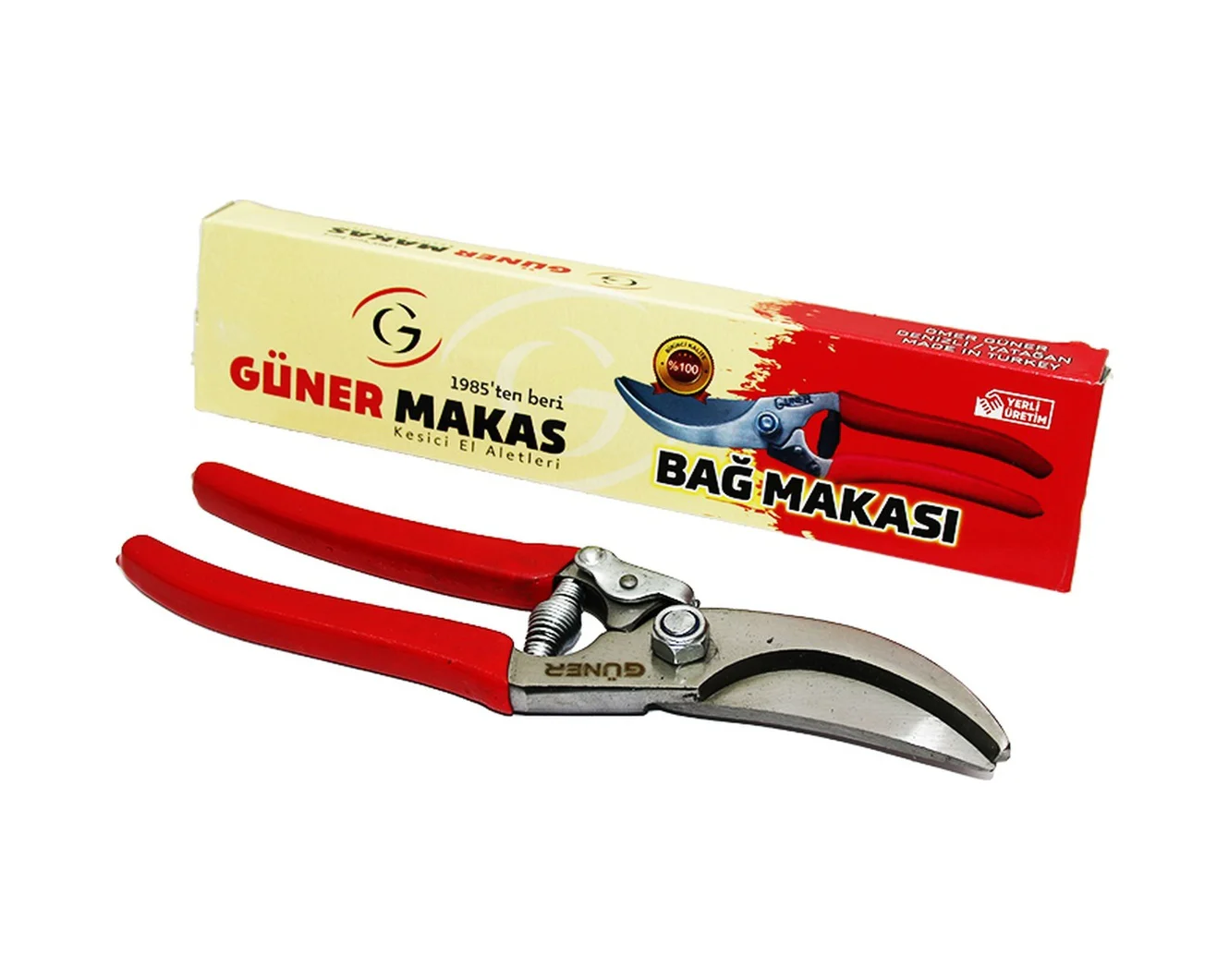Kırmızı Saplı Bağ Makası 5224