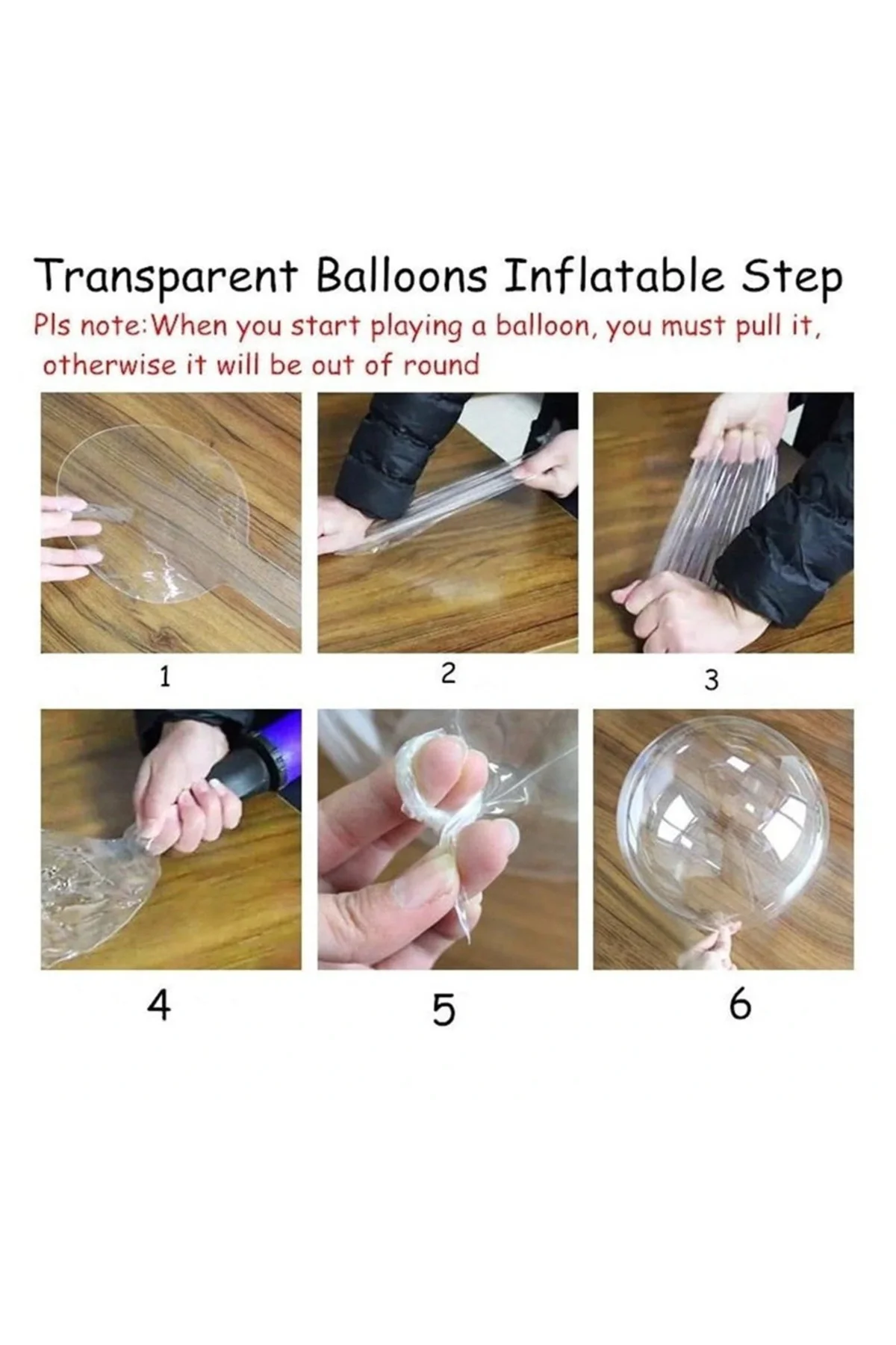 Kırmızı Simli Yuvarlak Şeffaf Balon 24 İnç Kırmızı Simli Yuvarlak Şeffaf Balon 24 İnç - Görsel 3