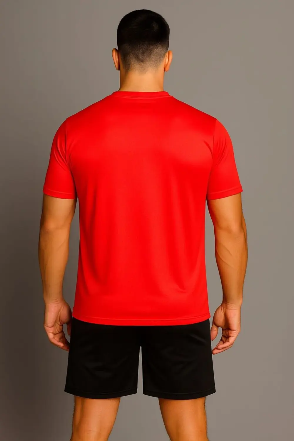 Kırmızı-siyah Forma Takımı K0136 (TEK KELİME ISİM VE NUMARA YAZIL