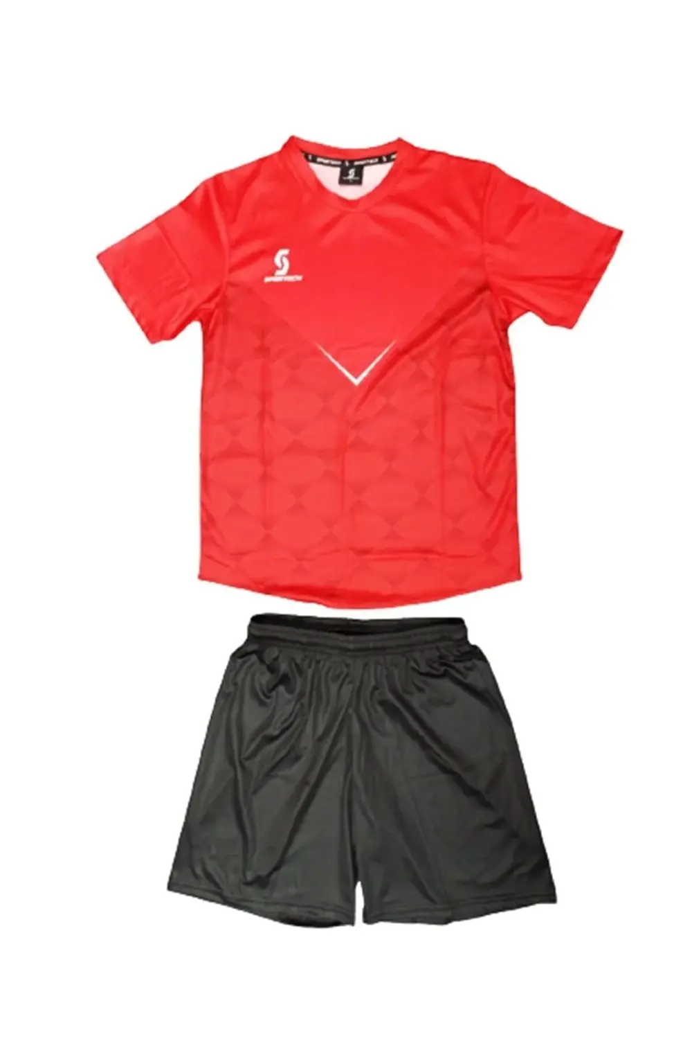 Kırmızı-siyah Forma Takımı K0146 (TEK KELİME ISİM VE NUMARA YAZIL
