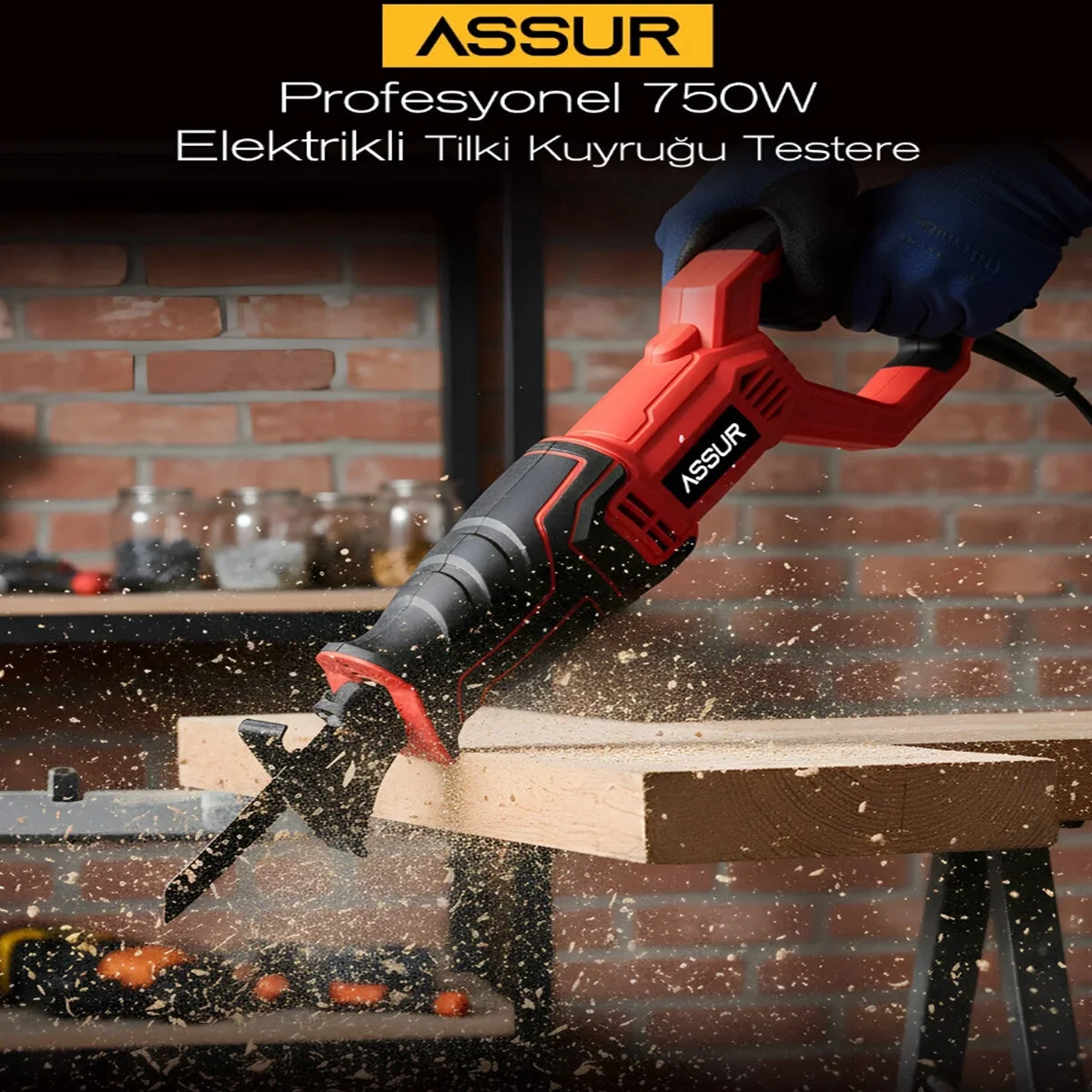 Kırmızı Tilki Kuyruğu Elektrikli Testere 230v 0-2800 Rpm Asr-616 Bx40 Fiyatı, Yorumları ve Özellikleri