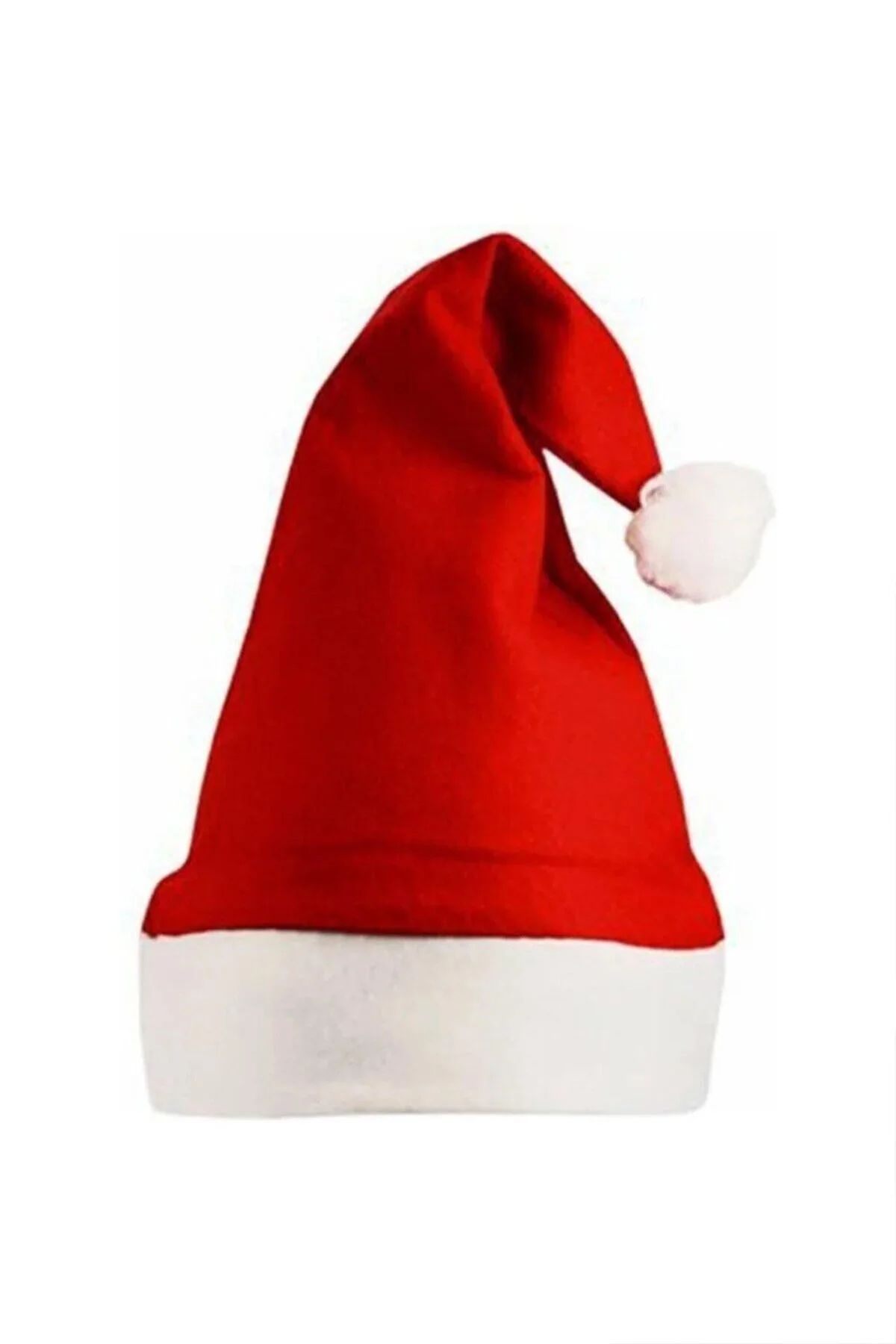 Kırmızı Yılbaşı Noel Baba Şapkası Kırmızı Yılbaşı Noel Baba Şapkası