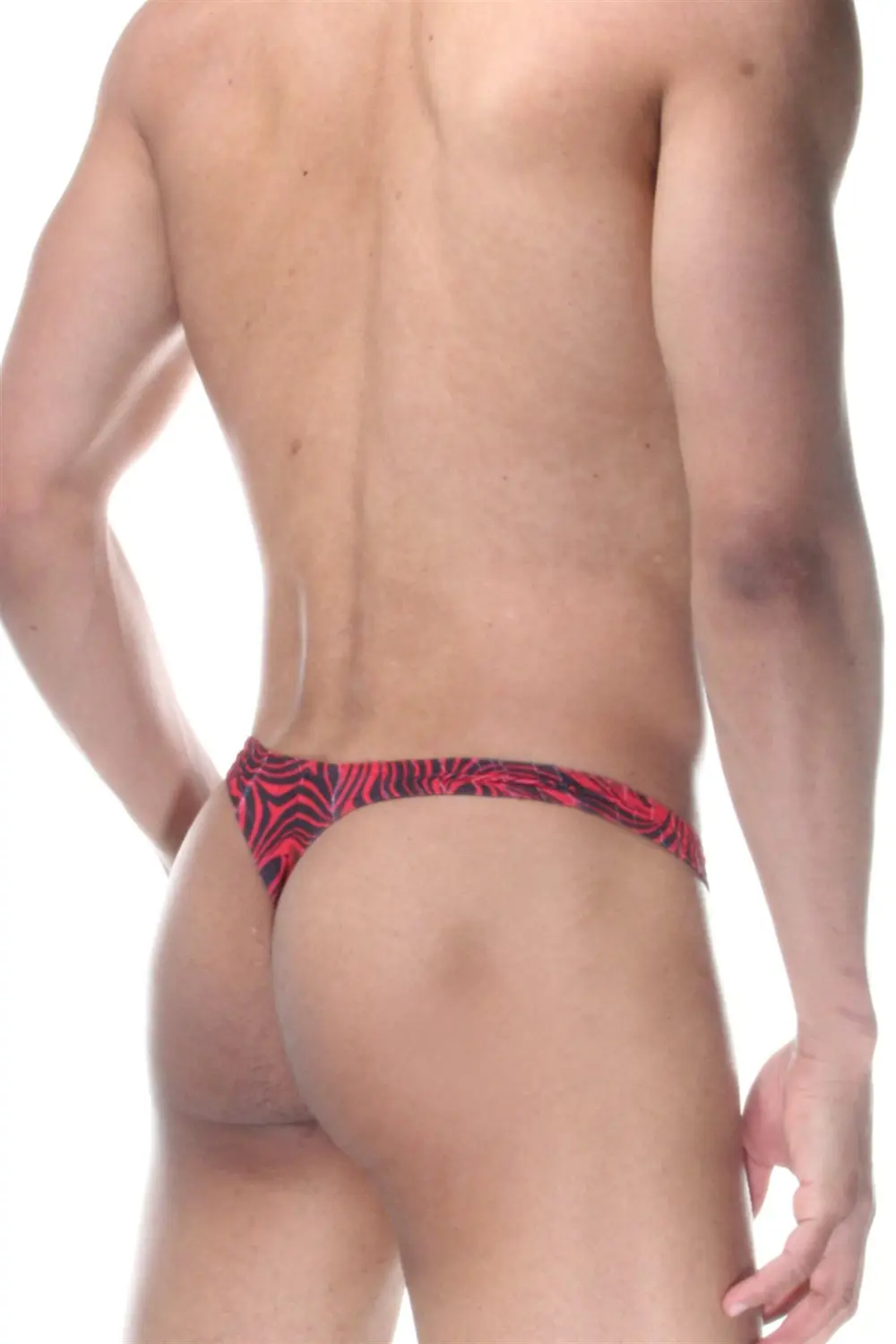 Kırmızı Zebra Erkek Tangası