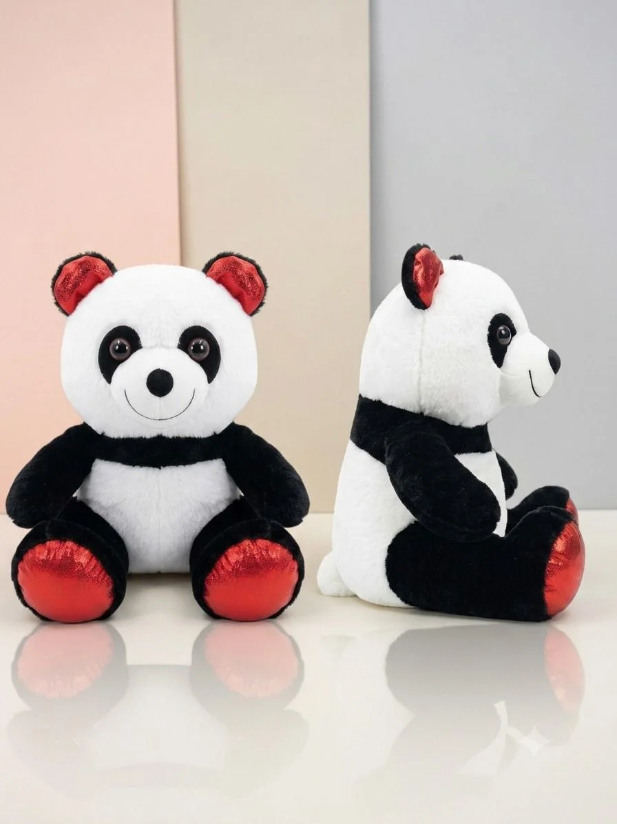 Kırmızılı Ayıcık Oyuncak Yumuşak Peluş (45 cm) - 1 adet Kırmızılı Ayıcık Oyuncak Yumuşak Peluş (45 cm) - 1 adet
