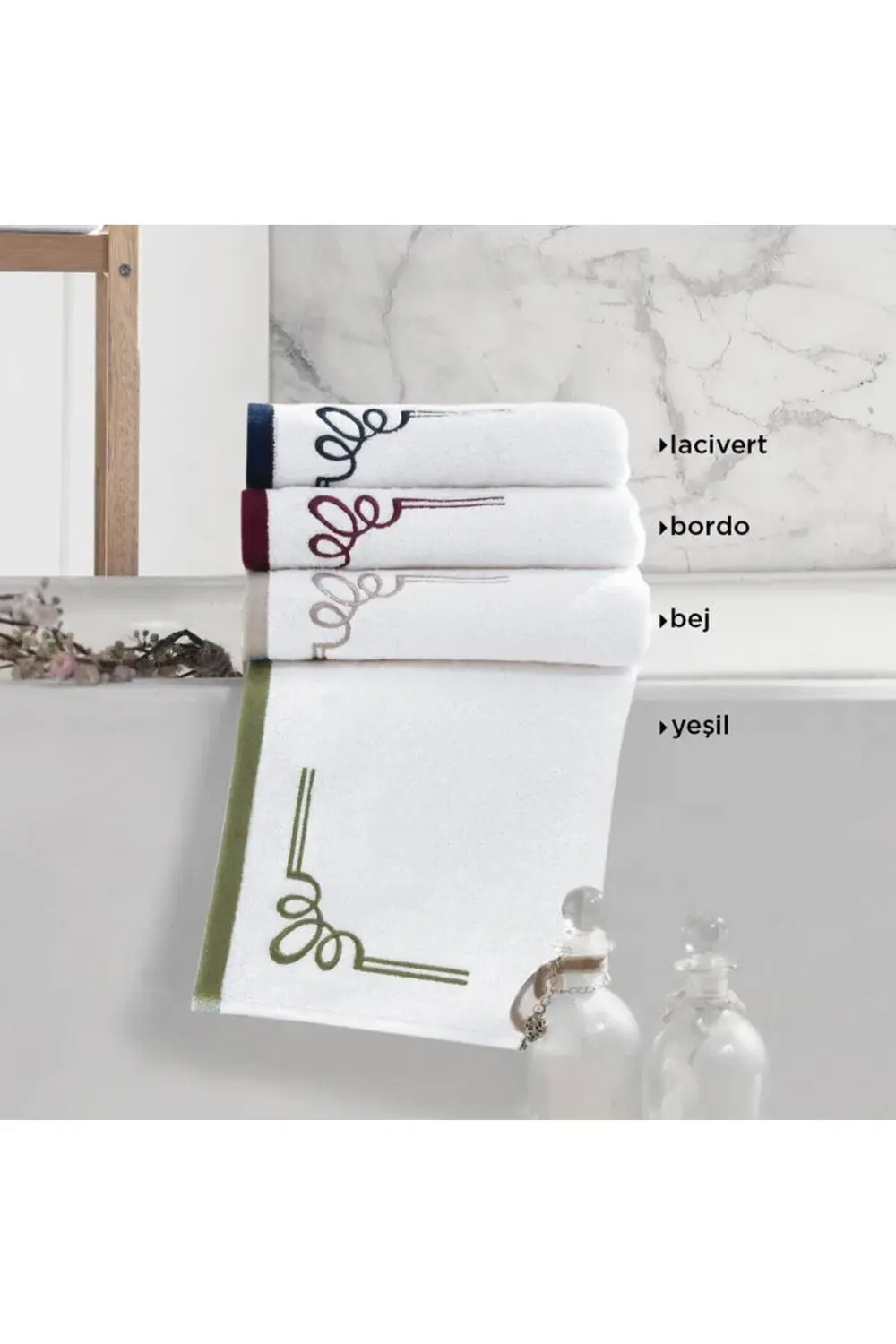 Kıros %100 Pamuk Turkuazhavlu-50/90