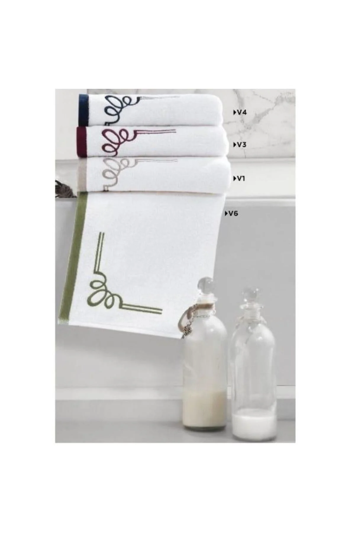Kiros Havlu 50*90 Yeşil