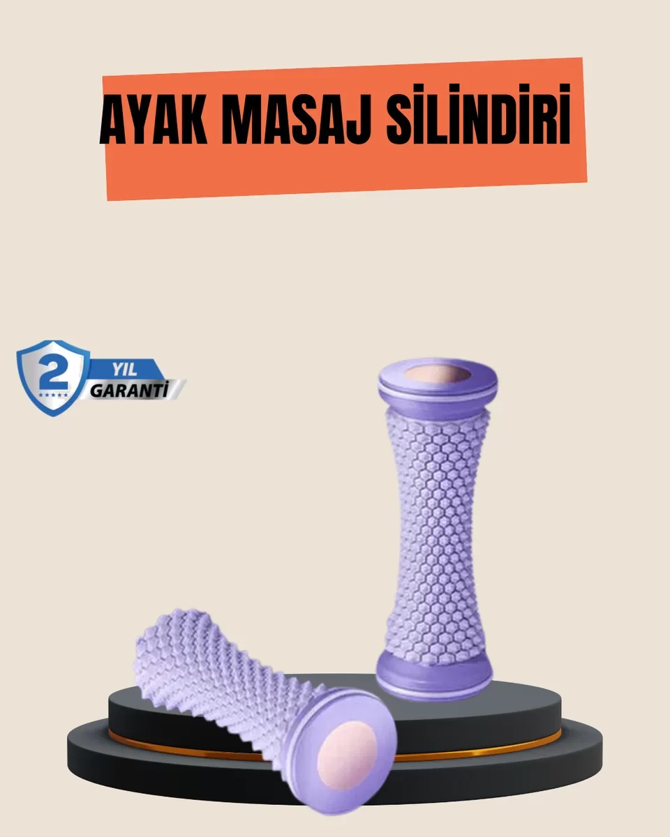 Kirpi Topu Ayak Masaj Aleti - Tetik Nokta Terapisi ile Kan Dolaşımı ve Ağrı Giderme