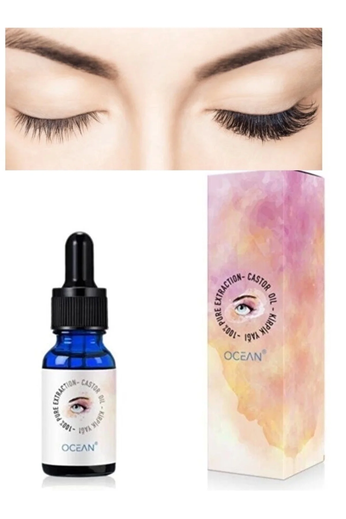 Kirpik Bakım Yağı Hint ve Argan Yağı