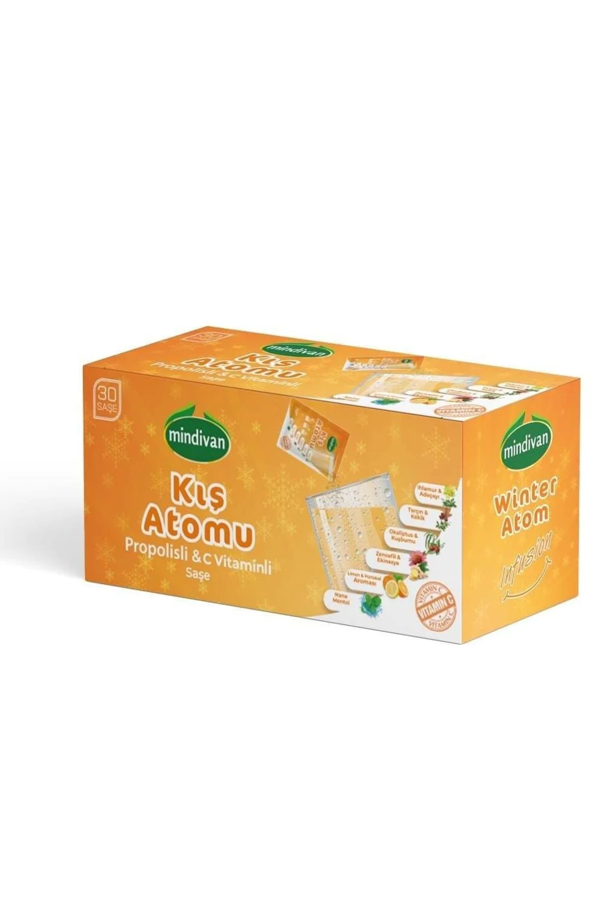 Kış Atomu Propolisli Ve C Vitaminti Bitki Çayı