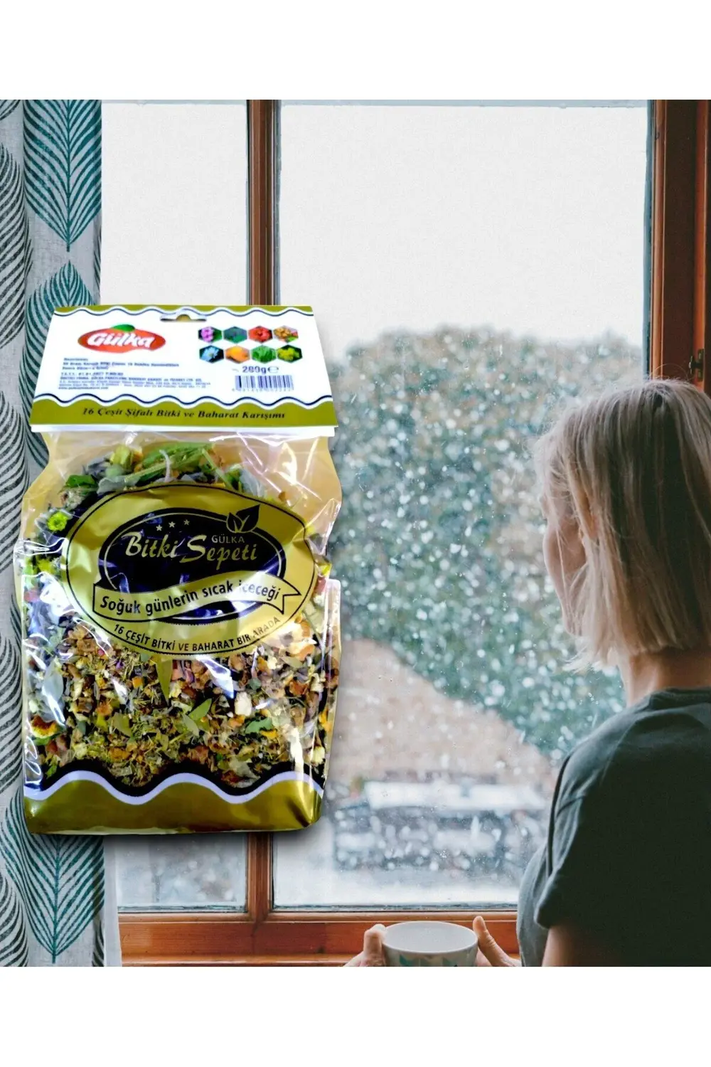 Kış Çayı 200 G Zengin İçerikli 16 Çeşit Baharat Bitki