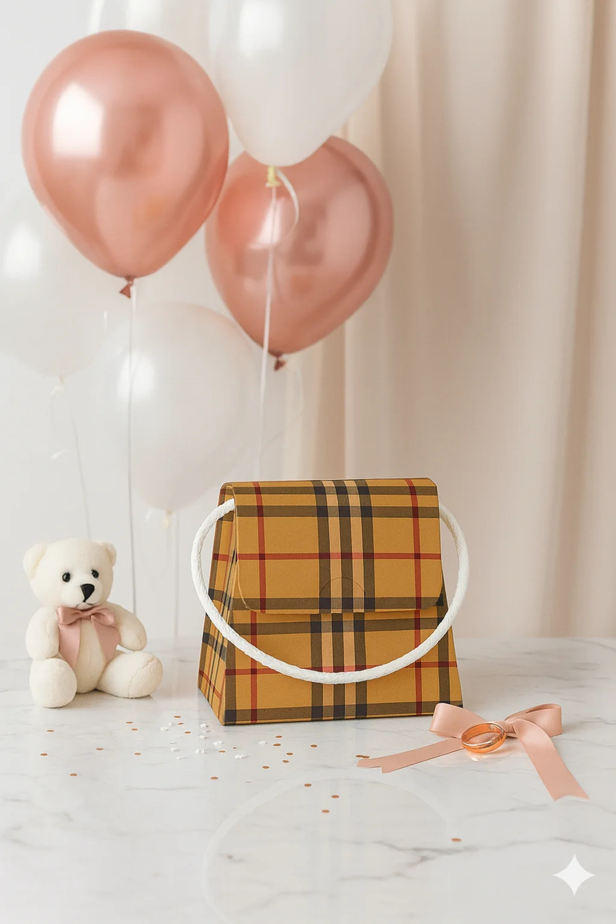 Kış Hikâyesi 2’li Hediyelik Karton Çanta – Sevgililer Günü ve Öze