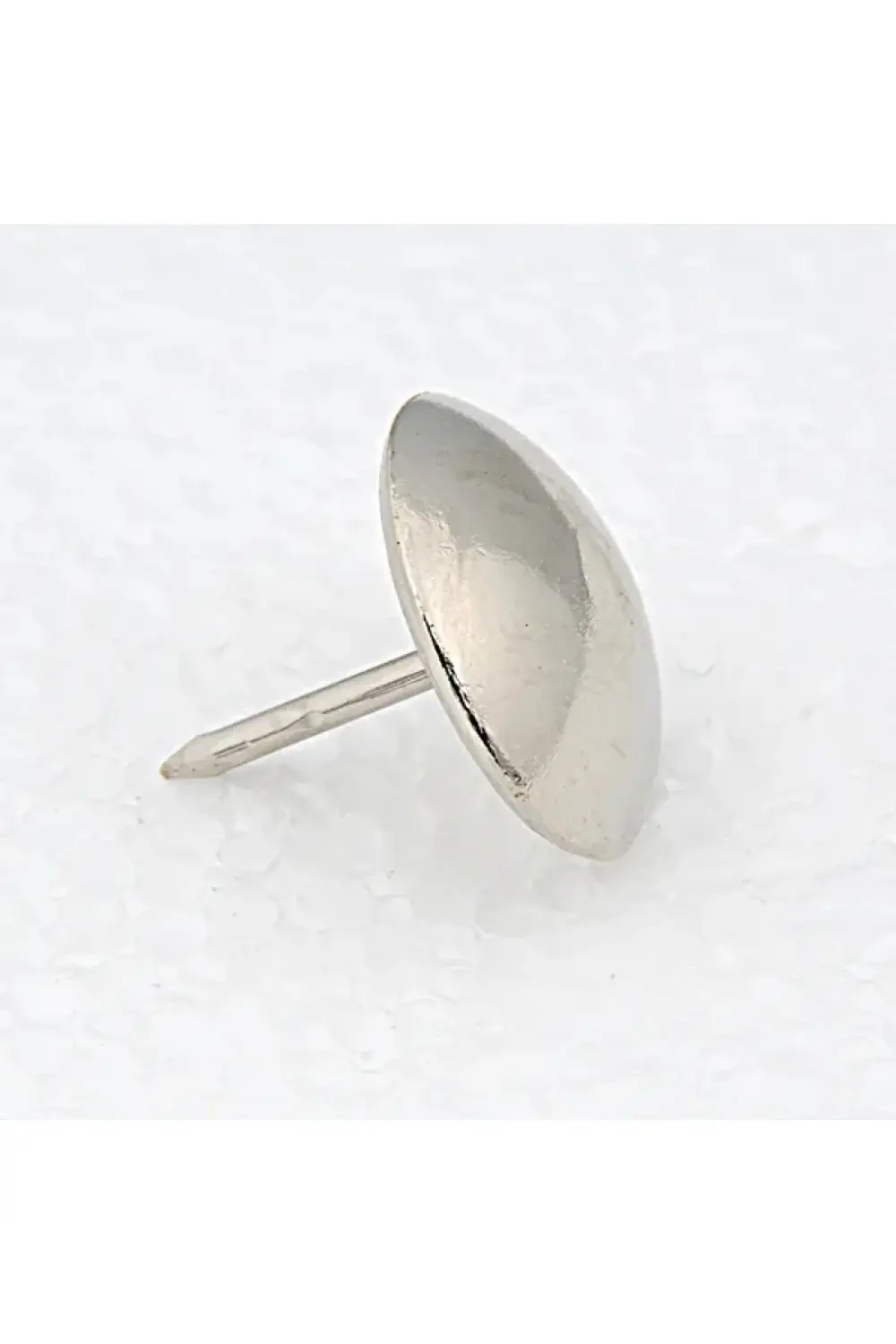 Kısa Çivili Gümüş Nikel Kabara Raptiye 6,5 Mm - 100