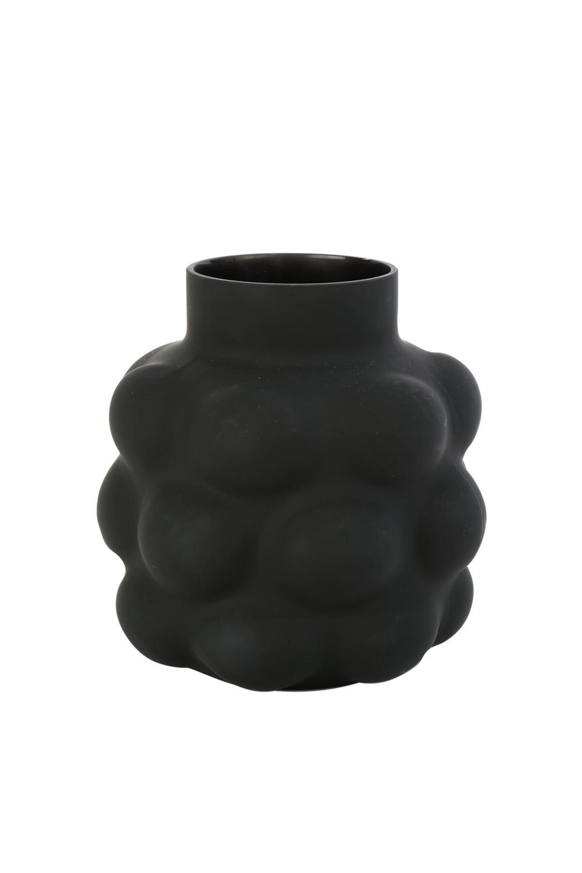 Vitale Kısa Kabarcık Cam Vazo 4 20*20*20,5 Cm Ak.Jk0036