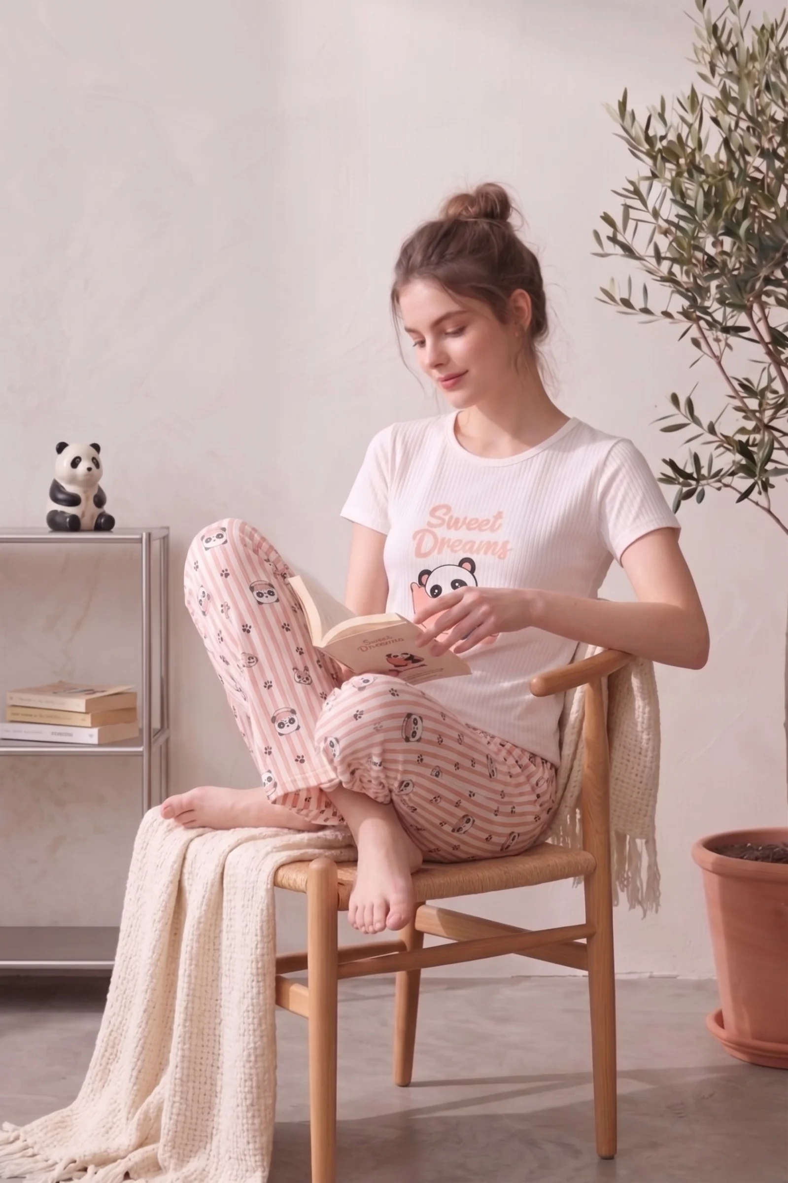 Kısa Kollu Desenli Yazlık Kadın Pijama Takımı, Yavruağzı, 3XL Kısa Kollu Desenli Yazlık Kadın Pijama Takımı, Yavruağzı, 3XL Fiyatı, Yorumları ve Özellikleri