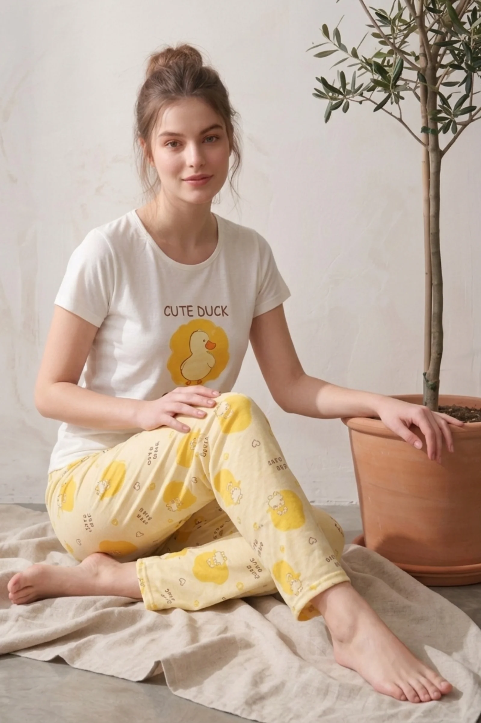 Kısa Kollu Desenli Yazlık Kadın Pijama Takımı, Beyaz, 3XL Kısa Kollu Desenli Yazlık Kadın Pijama Takımı, Beyaz, 3XL Fiyatı, Yorumları ve Özellikleri