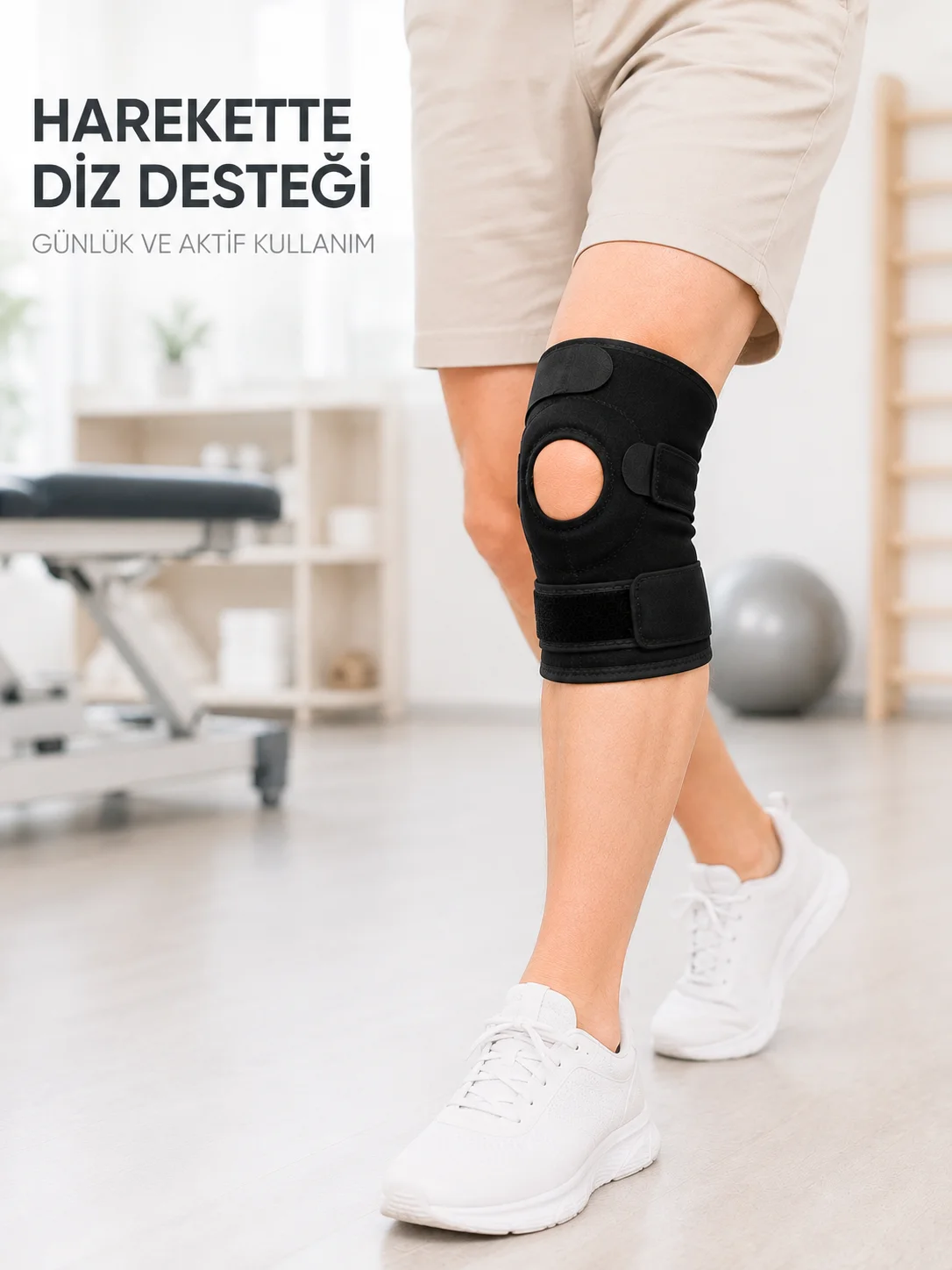Kısa Ligamentli Dizlik Açık Diz Kapağı Ayarlanabilir Cırtlı Diz Destekleyici Spor Dizlik Fiyatı, Yorumları ve Özellikleri
