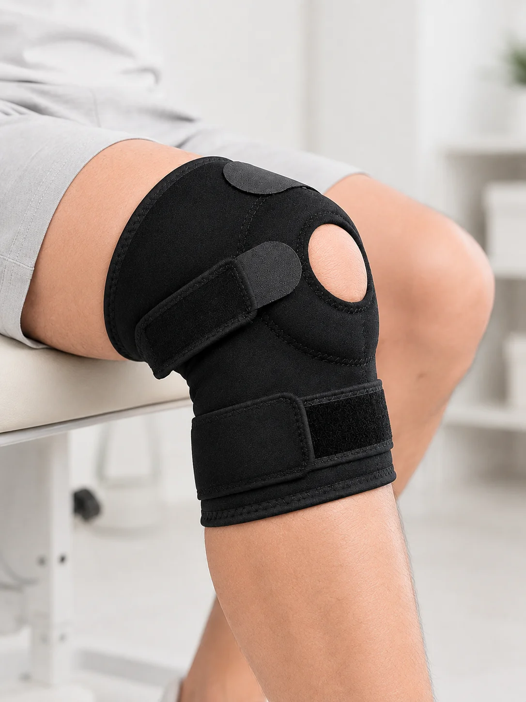 Kısa Ligamentli Dizlik Açık Diz Kapağı Ayarlanabilir Cırtlı Diz Destekleyici Spor Dizlik Fiyatı, Yorumları ve Özellikleri