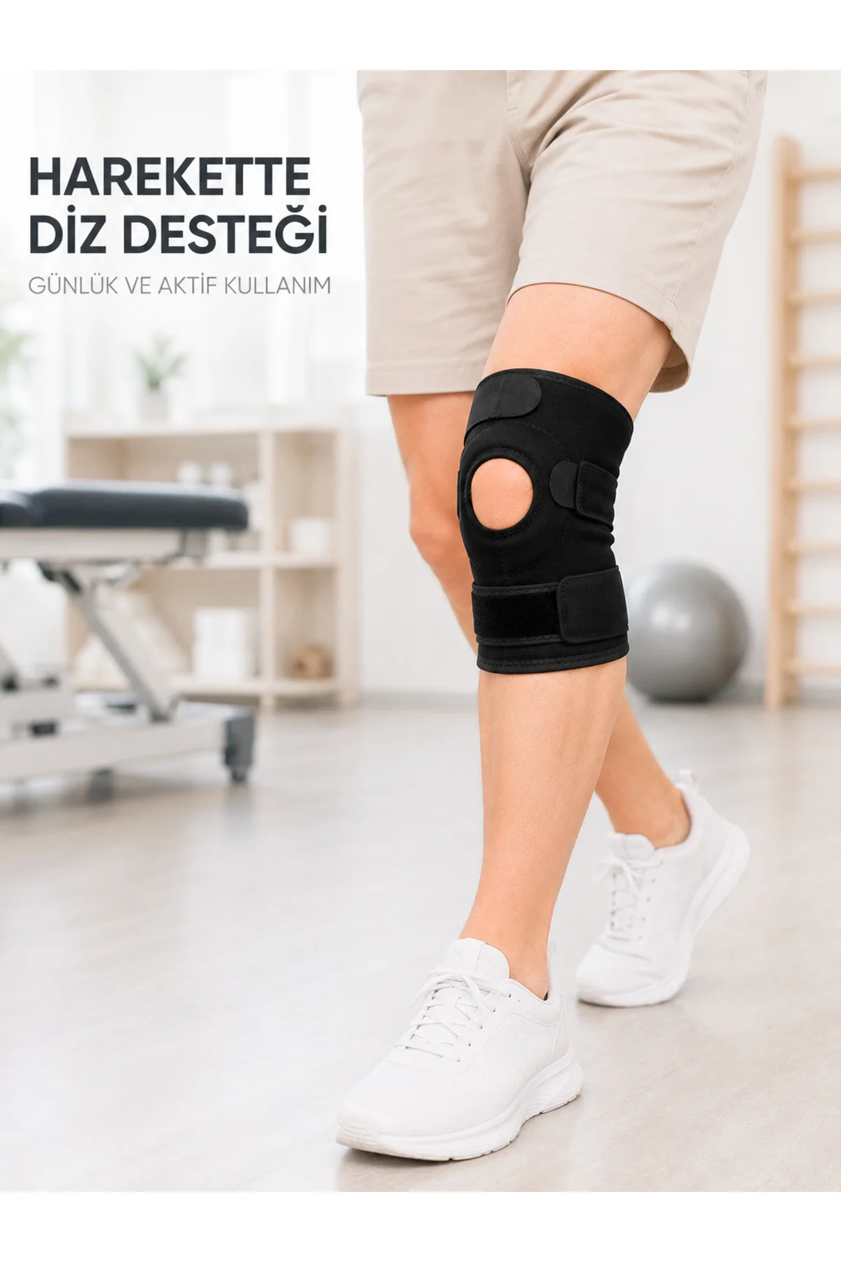 Kısa Ligamentli Dizlik Açık Diz Kapağı Ayarlanabilir Cırtlı Diz Destekleyici Spor Dizlik Kısa Ligamentli Dizlik Açık Diz Kapağı Ayarlanabilir Cırtlı Diz Destekleyici Spor Dizlik
