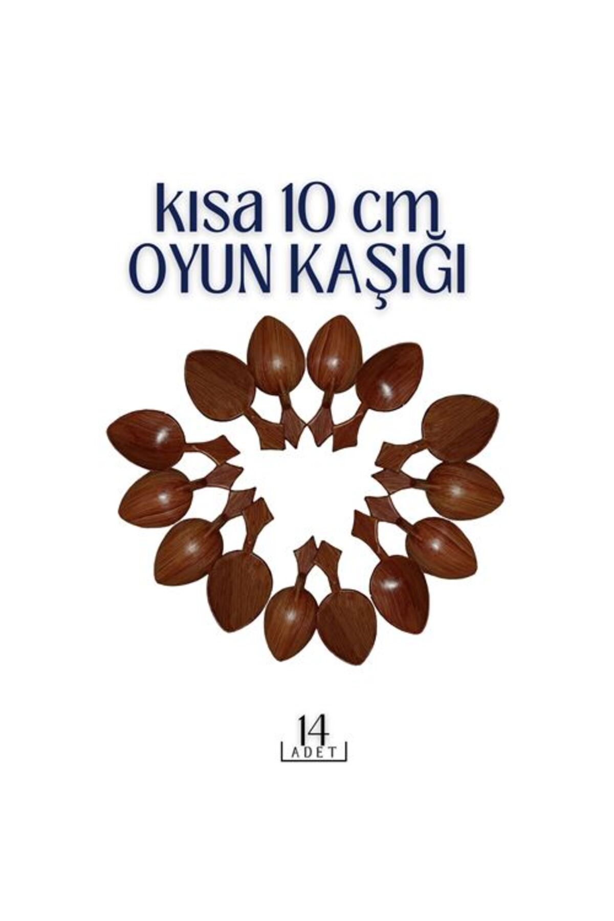 Modacar Kisa Oyun Kaşiği 14 Adet